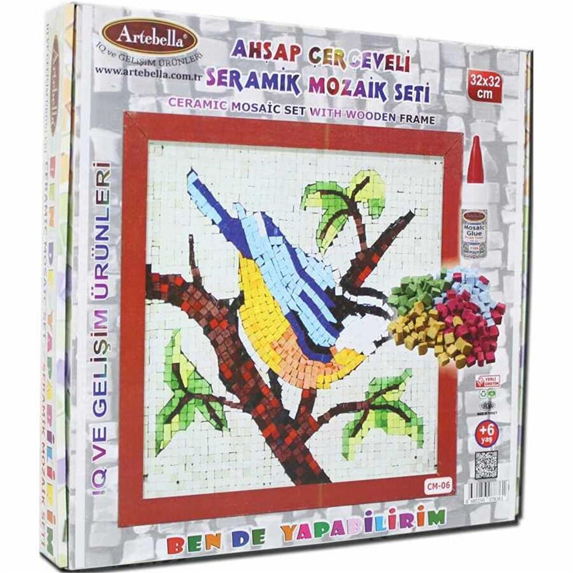 Artebella Seramik Mozaik Set 32x32cm CM-06