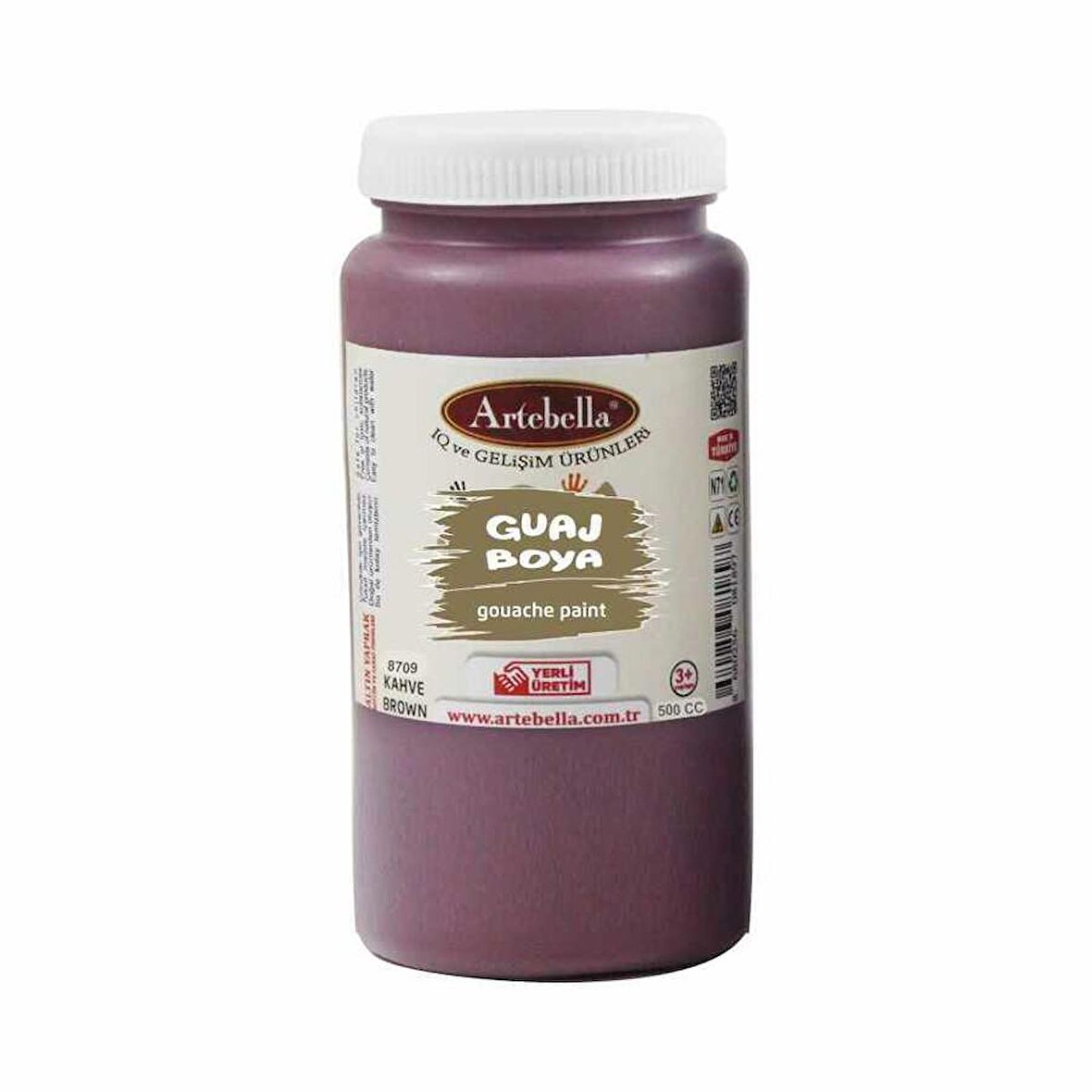 Artebella Guaj Boya Kahverengi 500ml