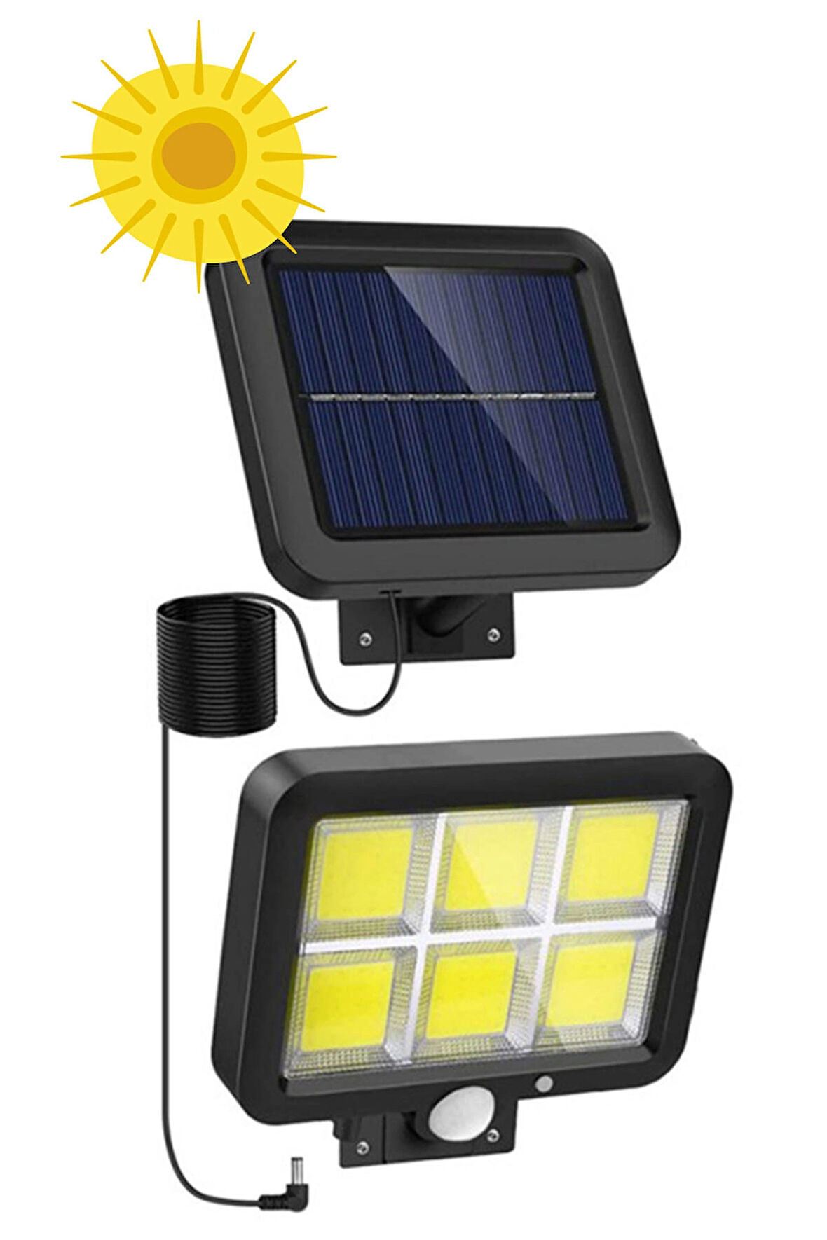 Greentech Güneş Enerjili 120 Cob Led Aydınlatma / GT-SL09