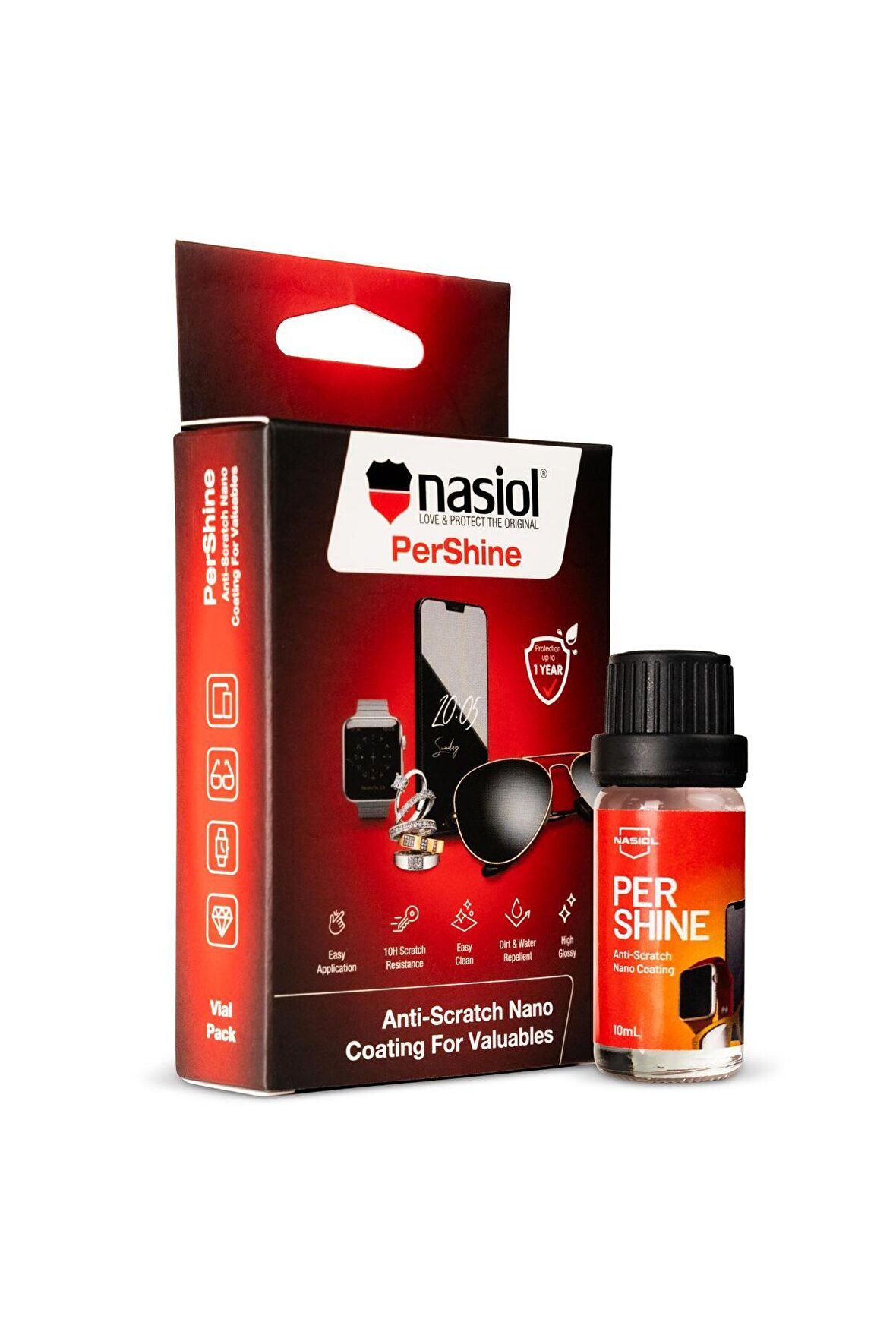 Pershine Elektronik Ve Kişisel Eşya Nano Yüzey Koruyucu-10 Ml-ekran Su Itici,çizik Önleyici