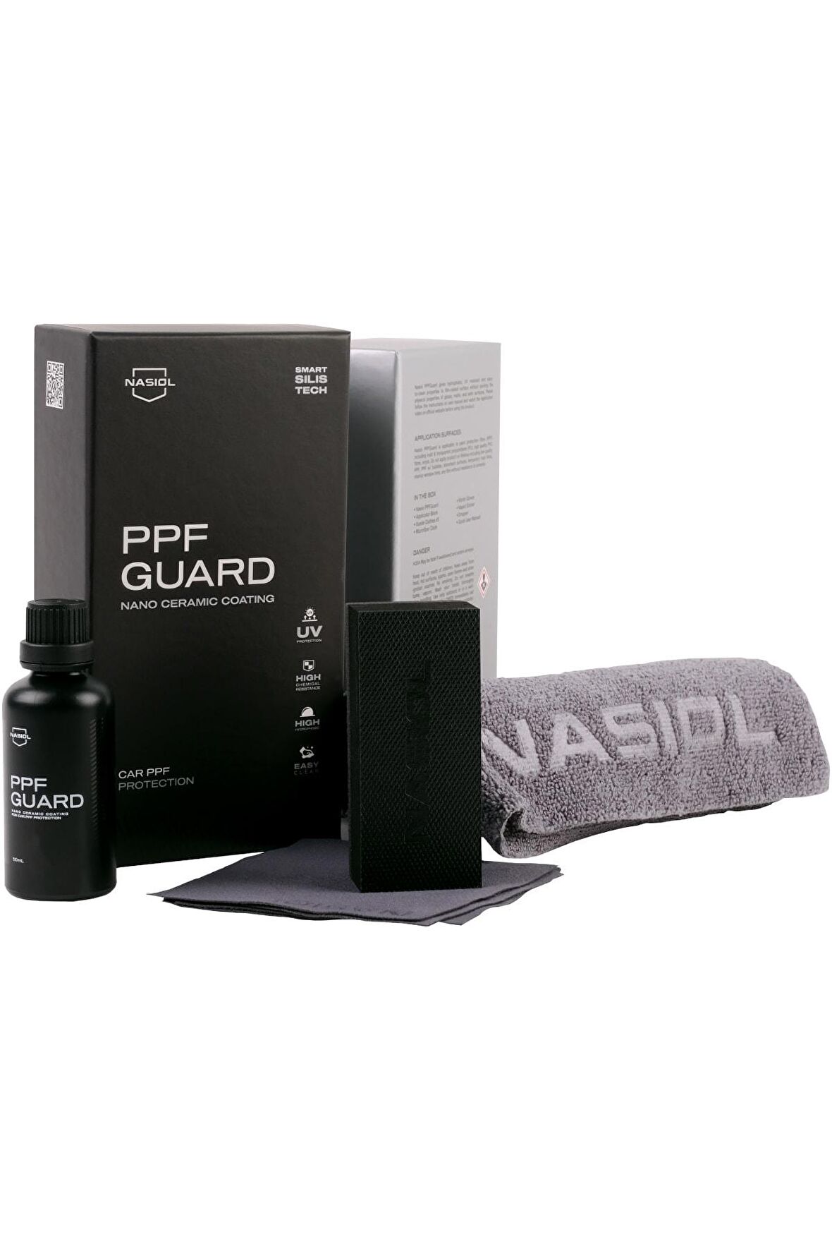 PPFGuard Araç Boya Koruma Filmi (PPF) İçin Nano Seramik Kaplama-50 Ml-1,5 Yıl Etkili