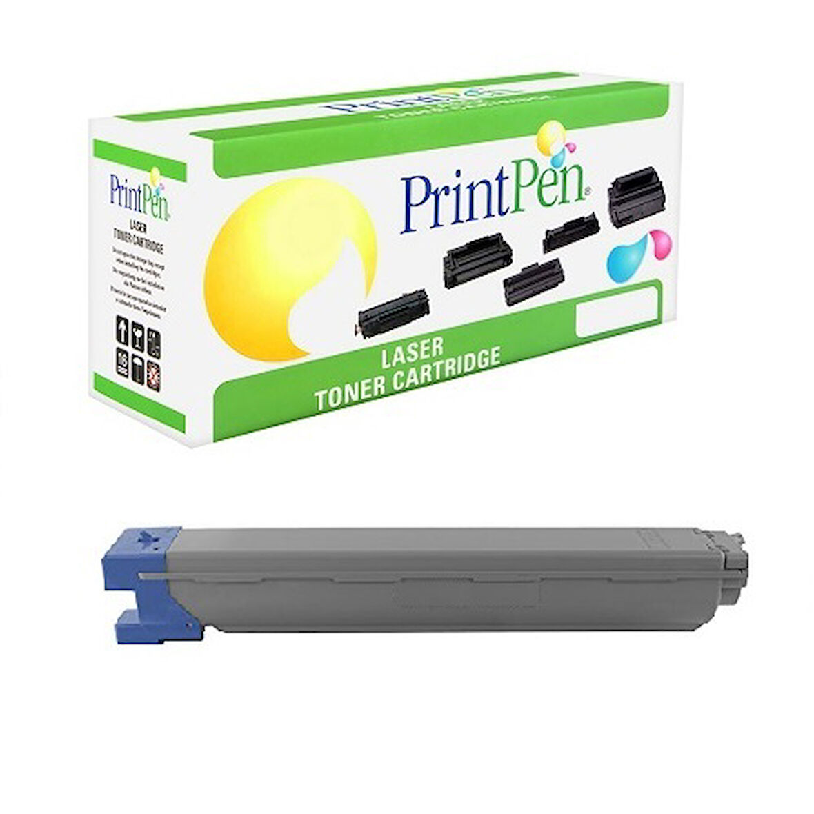SAMSUNG CLX 9201  CLX 9251 CLT C809S MAVİ MUADİL TONER
