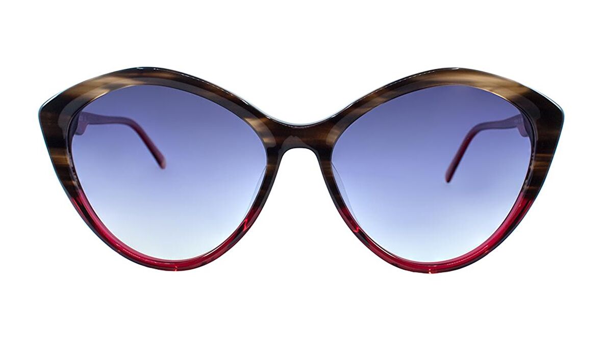 HERMOSSA  1384 C3 56  Kadın KARMA Çekik Çerçeve Güneş Gözlüğü