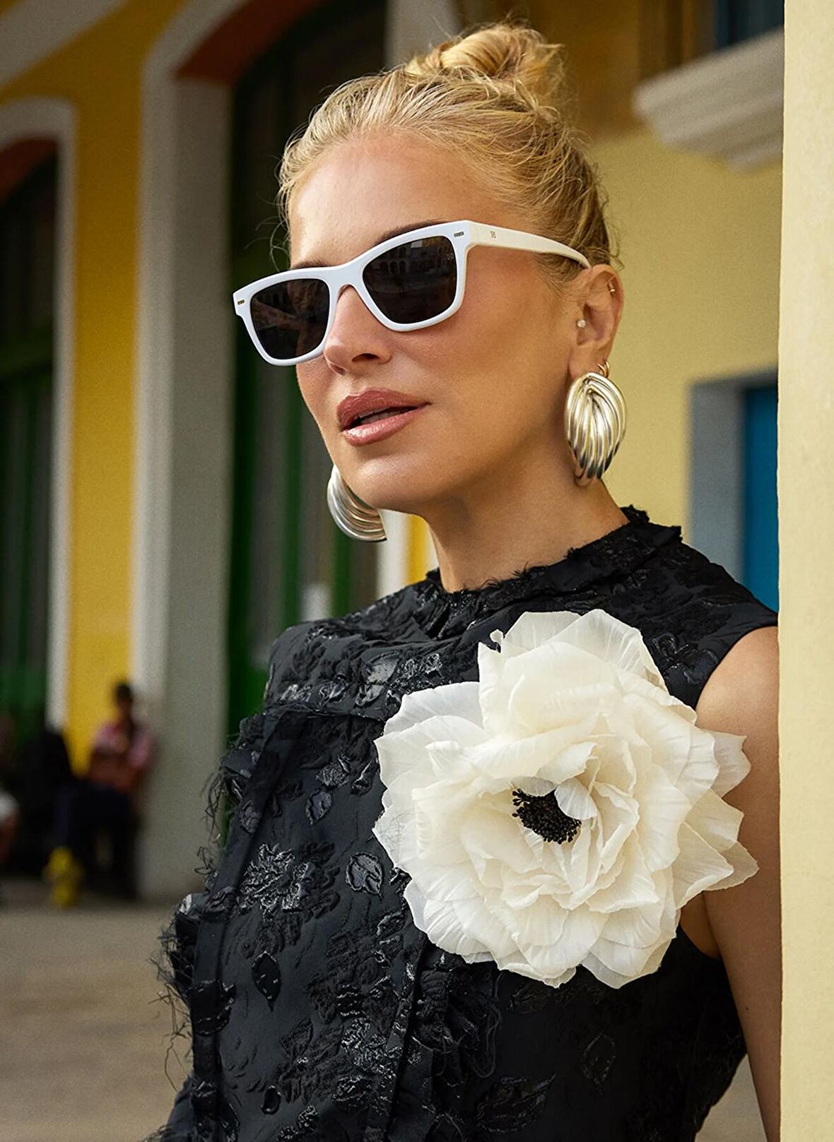 Hermossa Beyaz Kadın Güneş Gözlüğü HERMOSSA HM 1663 C 3 GÜNEŞ