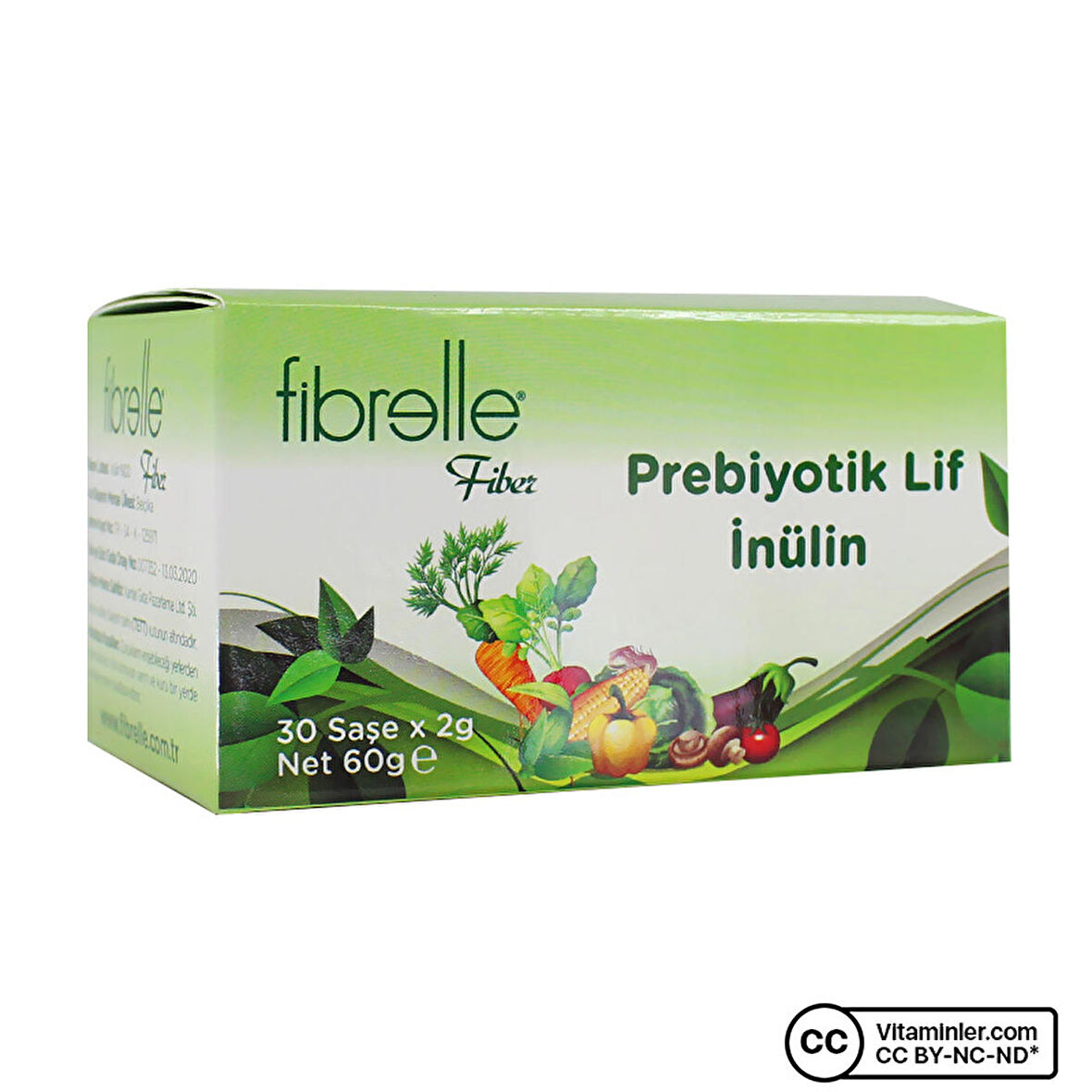 Fibrelle Prebiyotik Lif İnülin Hindibağ 30 Saşe x 2 Gr - AROMASIZ