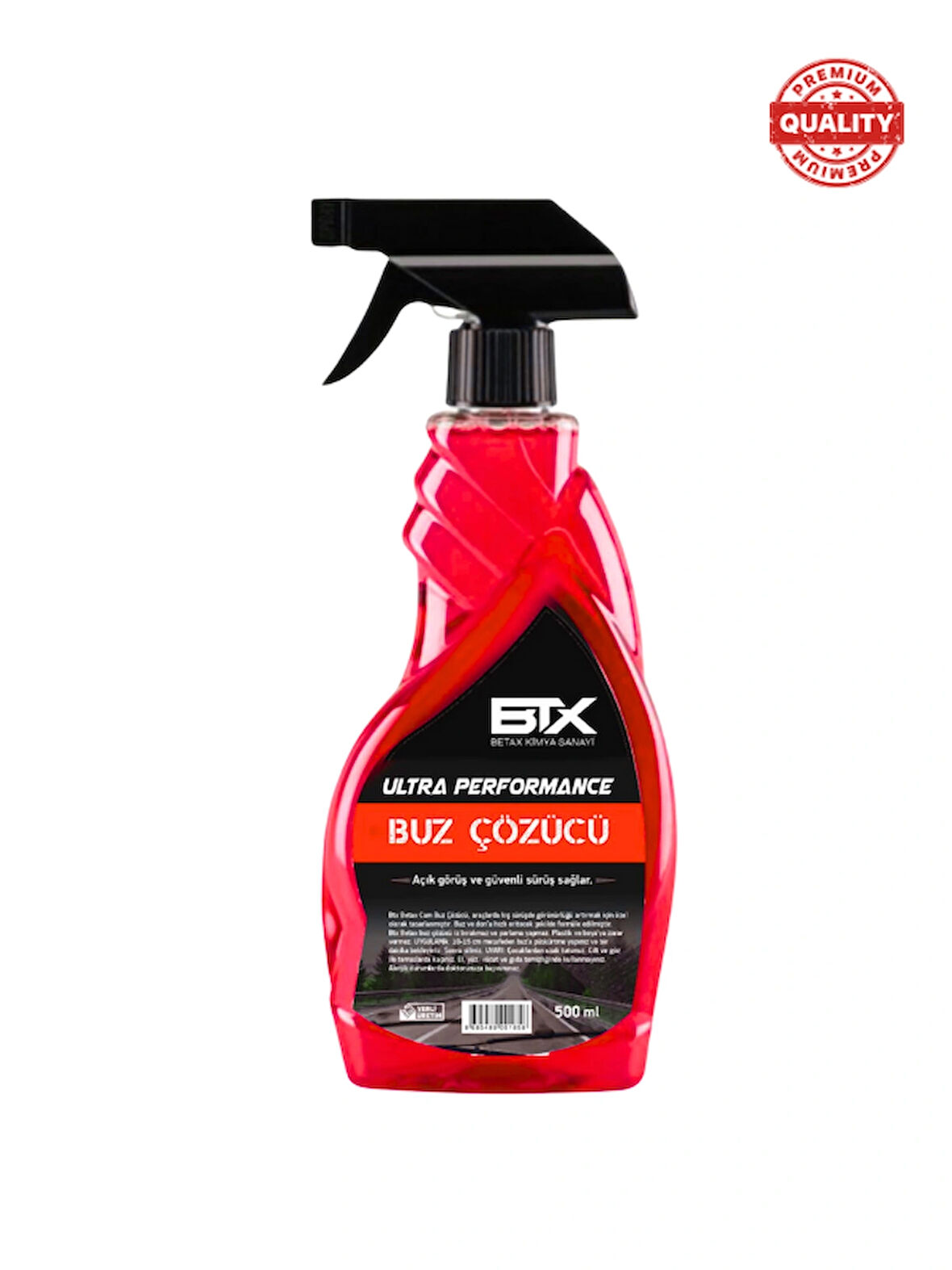 Ultra Performance Kırmızı Buz Çözücü Sprey 500ml