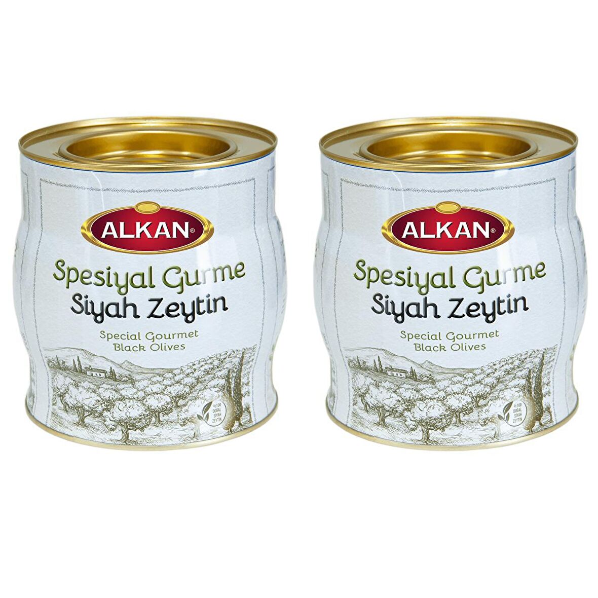 Alkan Spesiyal Gurme Zeytin 2kg 2'li Kampanya