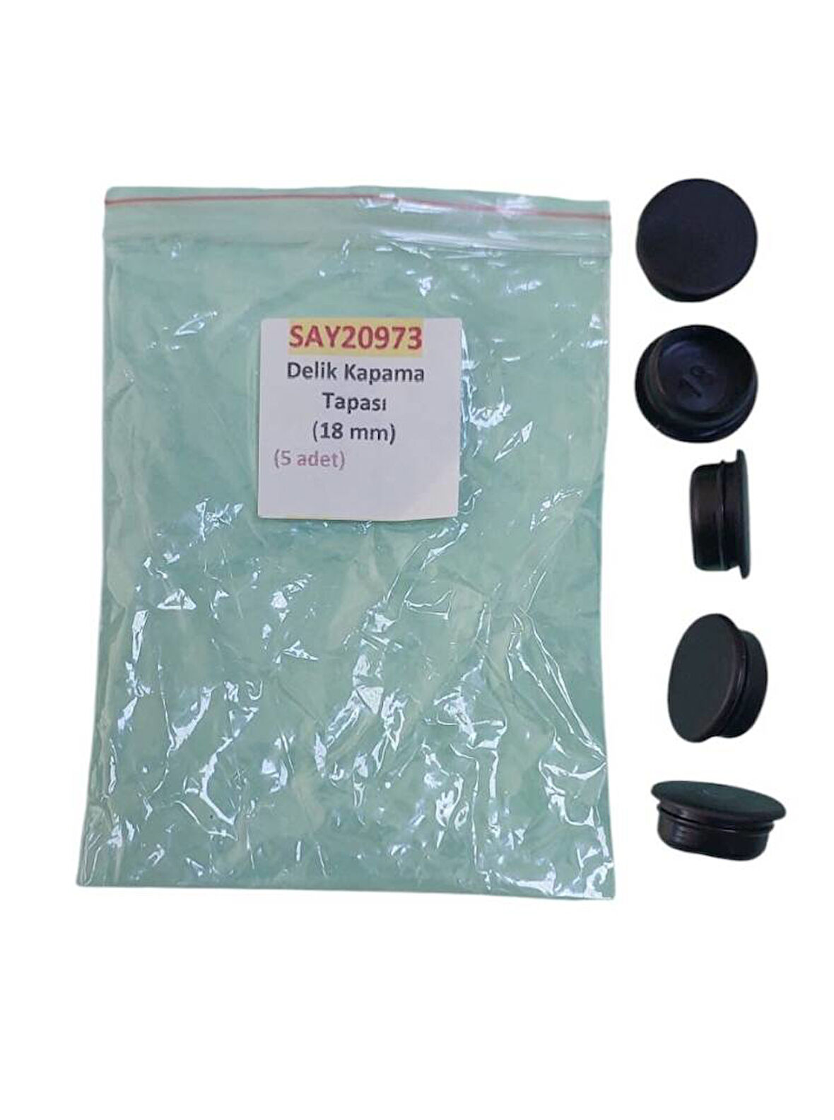 20973 Delik Kapama Tapası 18 mm  5 ADET 20973