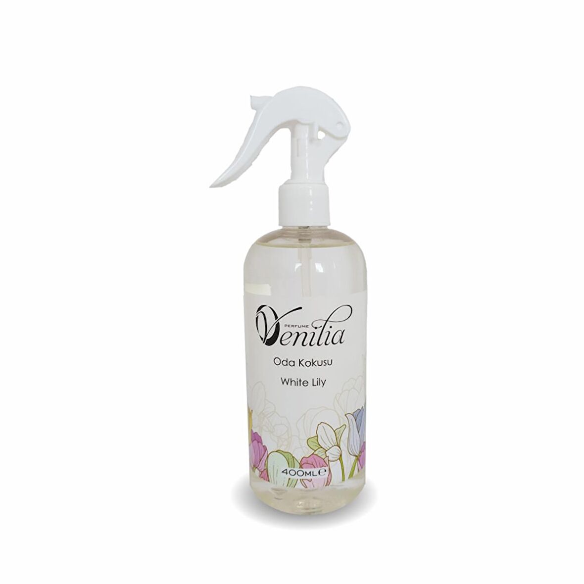 Beyaz Zambak Esanslı Oda Spreyi - 400 ML White Lily Sprey Oda Kokusu