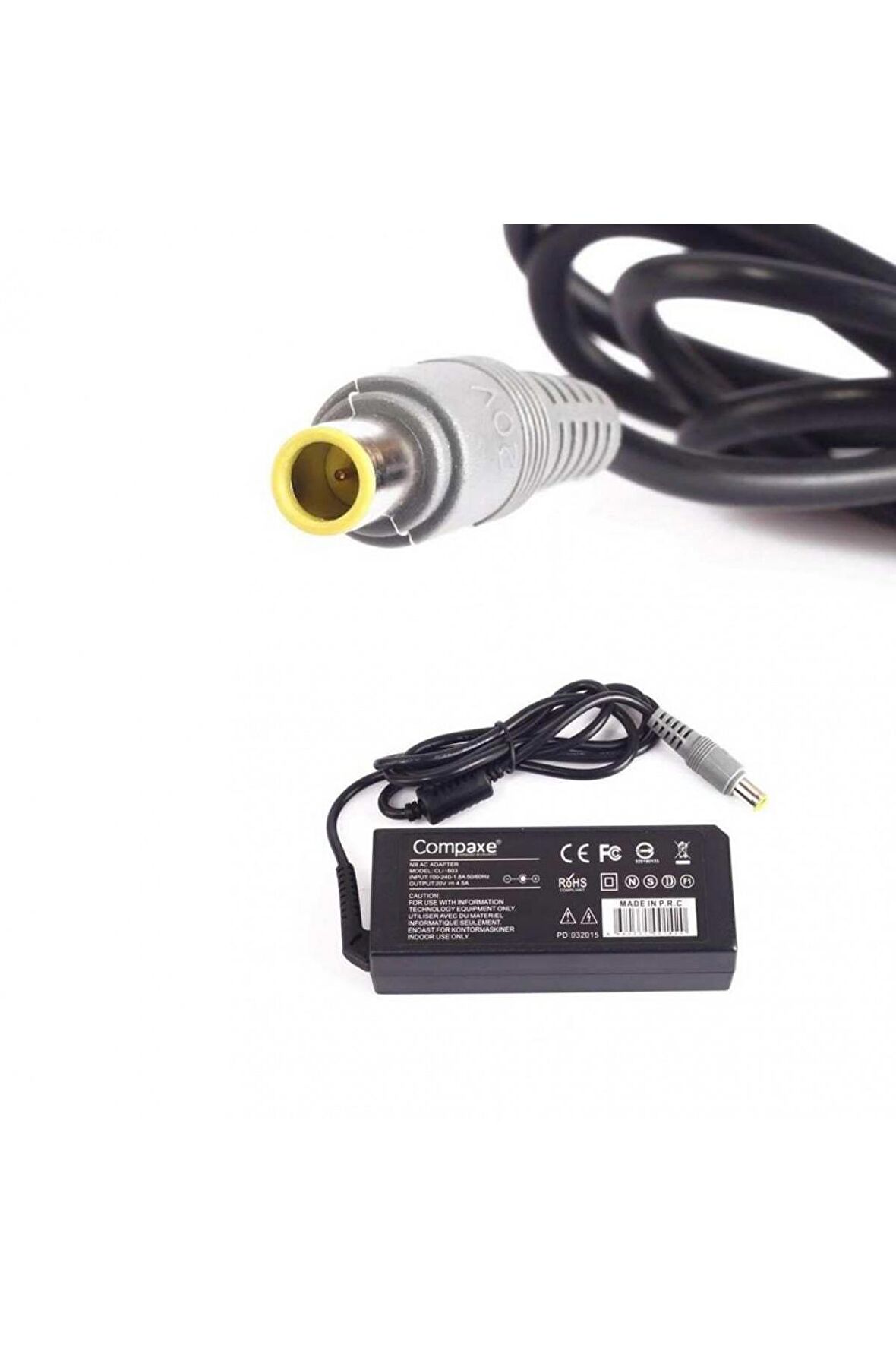 Compaxe CLI-603 20V 4.5A 7.9-5.5 Notebook Adaptörü