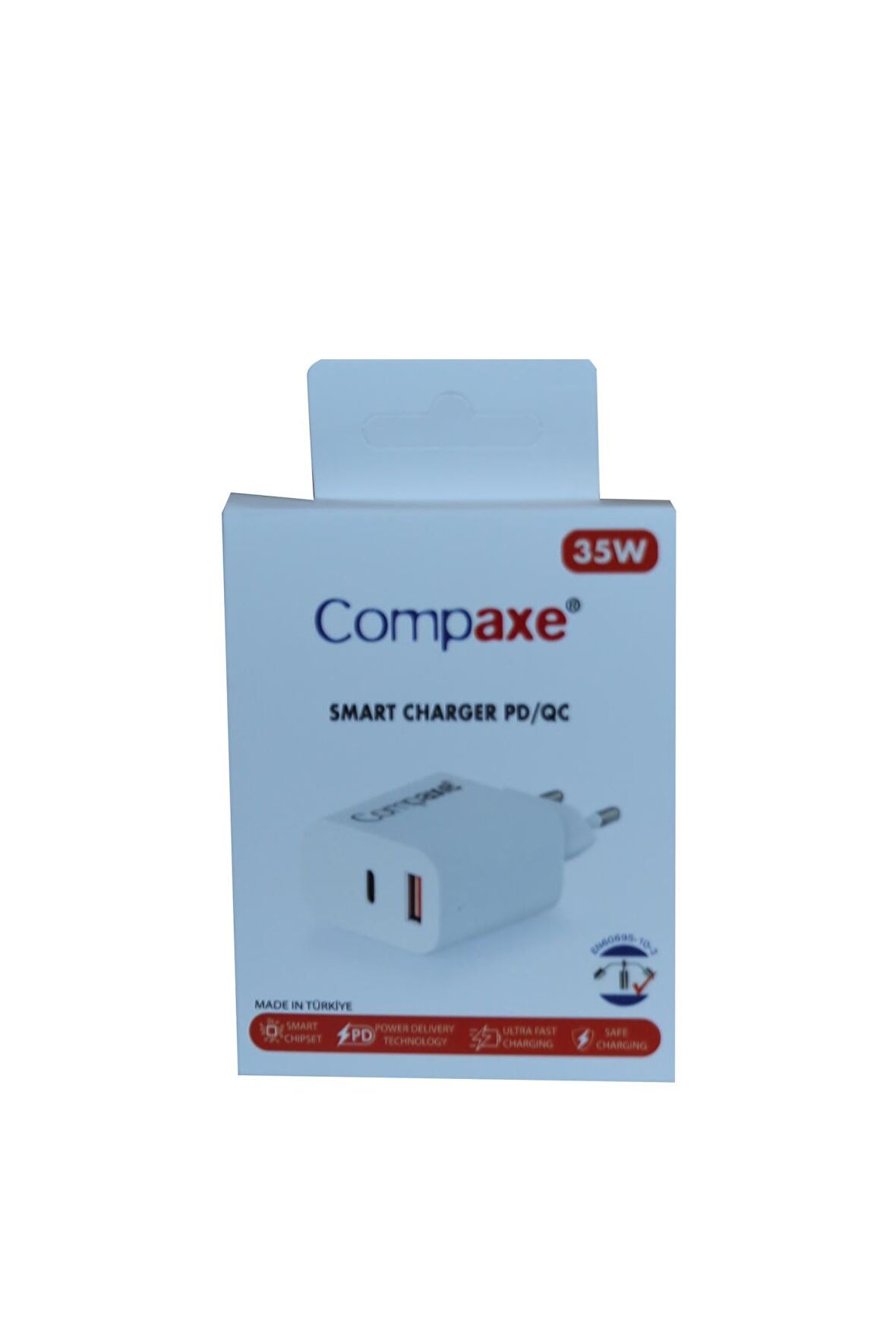 Compaxe CTA-350UT  35W 5V 3A PD-QC+ Type-C Usb Şarj Kablosu