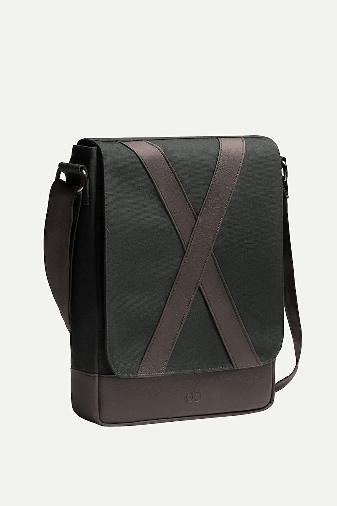 Unisex Dikey Postacı Çantası - Methone - Asphalt