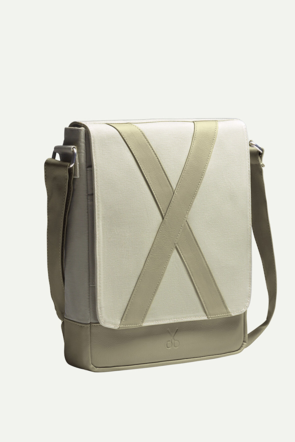 Unisex Dikey Postacı Çantası - Methone - Concrete