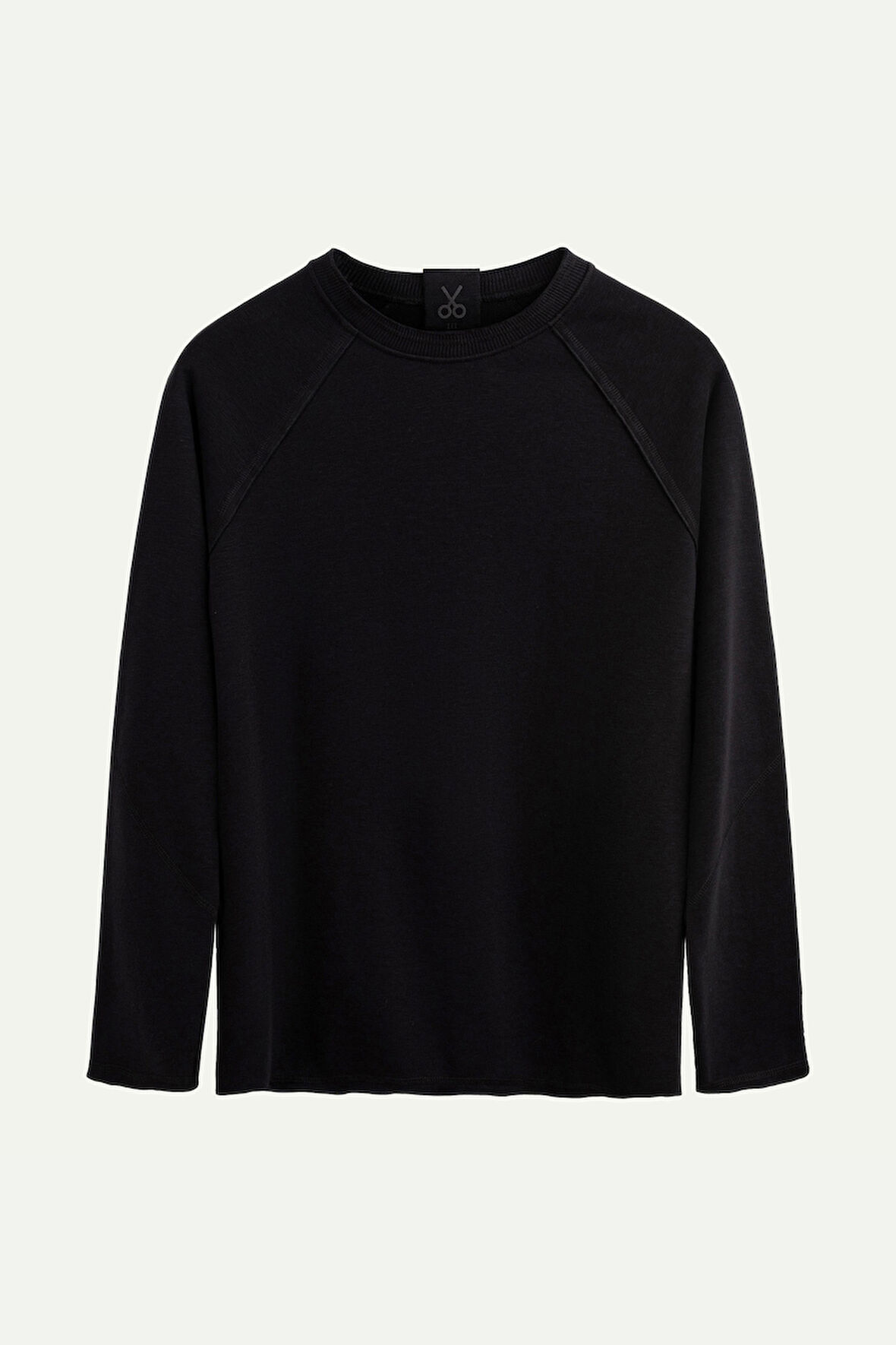 Unisex Basic Çift Taraflı Sweatshirt - Lyuga - Tar