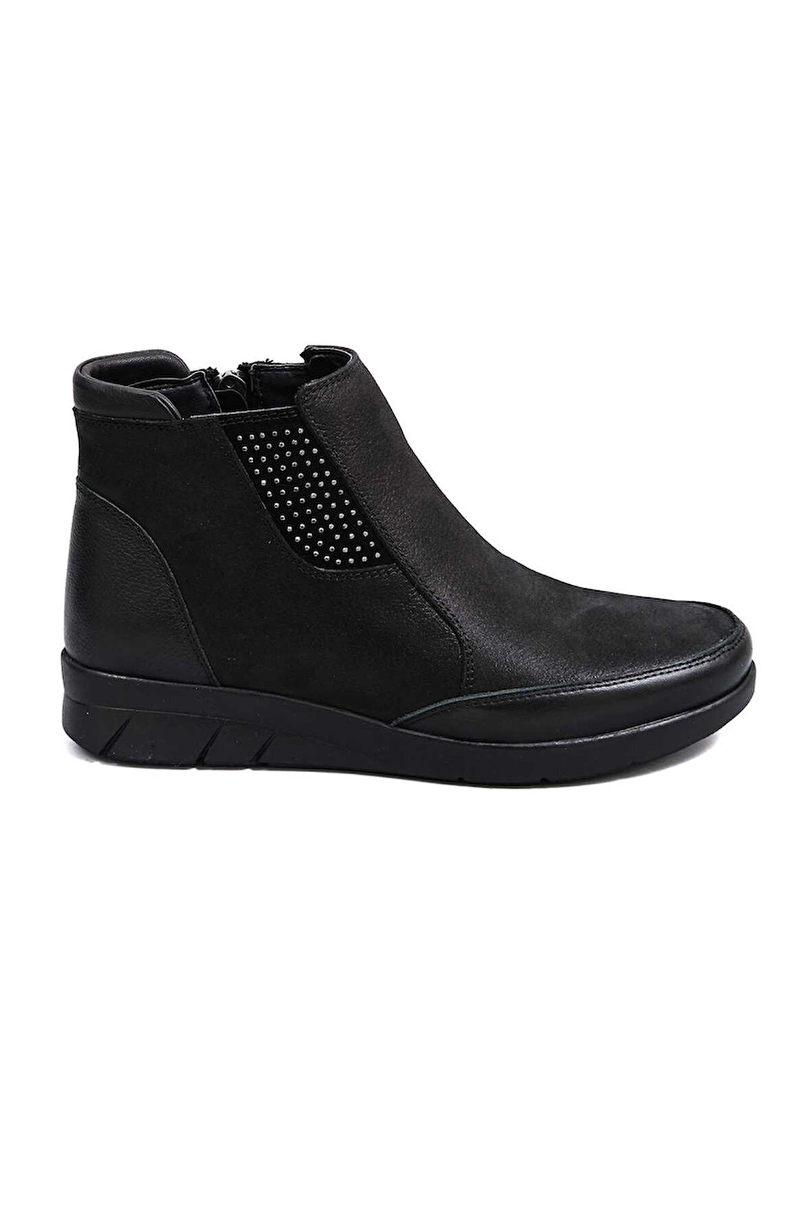 Bestello Bağcıksız Kauçuk Comfort Bot 017-P09-23K Kadın Bot
