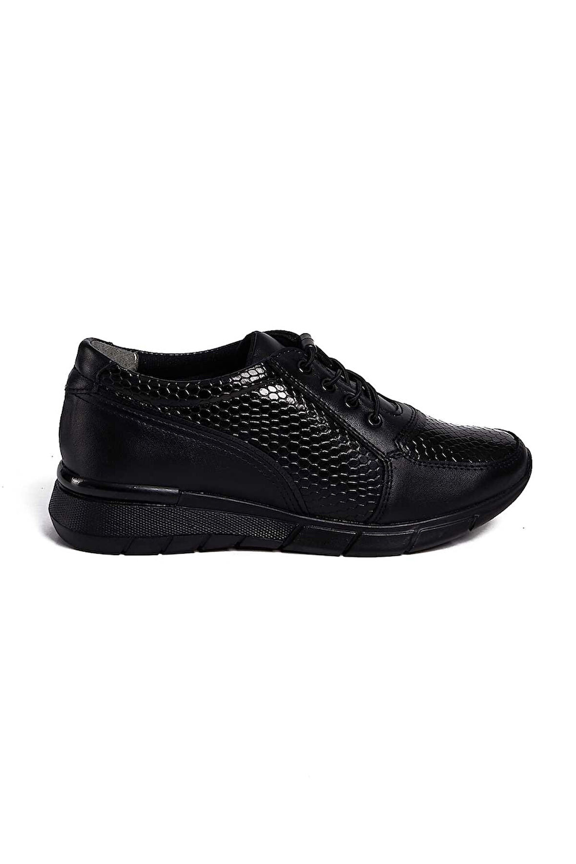 Bestello Bağcıklı Poliüretan Taban Comfort 018-F211 Kadın Ayakkabı