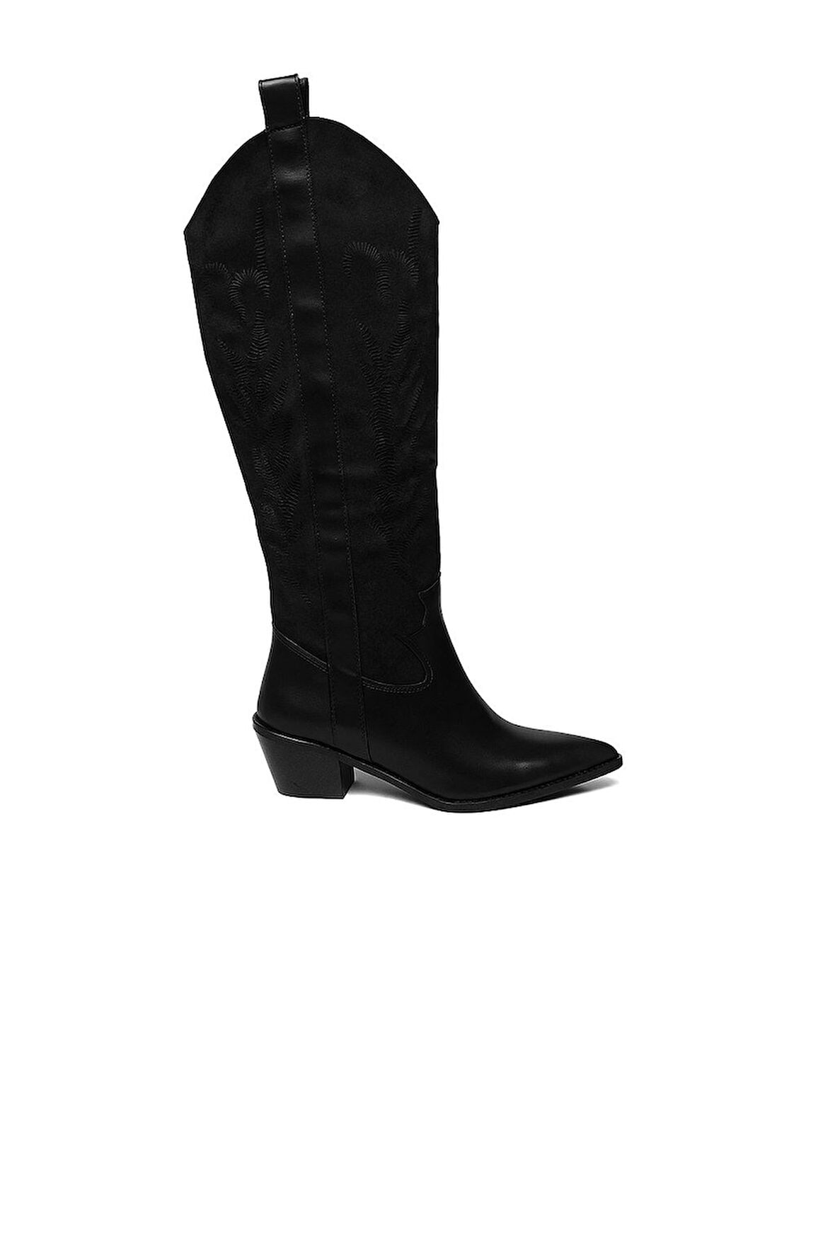 Bestello Bağcıksız Neolit Taban Western Çizme 281-230-W Kadın Çizme