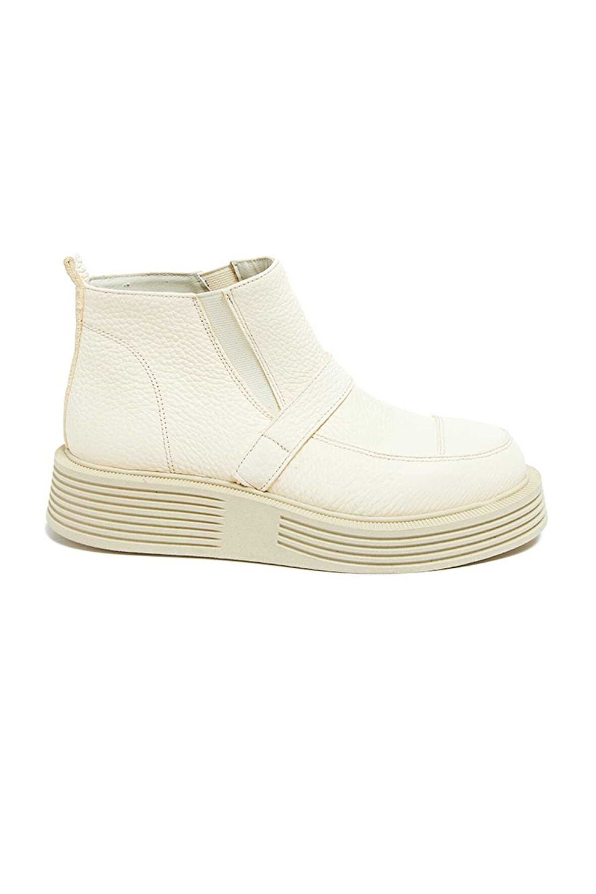 Bestello Bağcıksız Termo Taban Düz Bot 101-SNT22-100 Kadın Bot