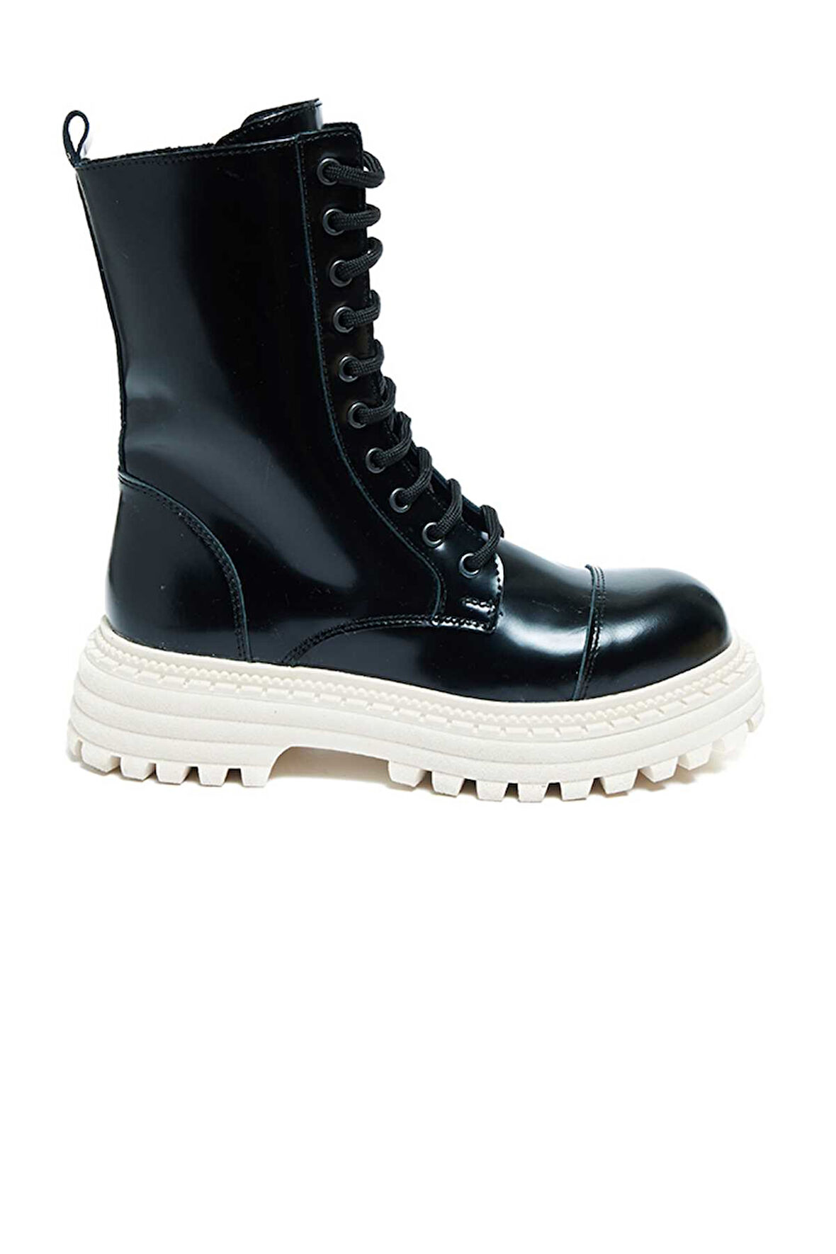 Bestello Bağcıklı Termo Taban Düz Bot 101-22516-03 Kadın Bot