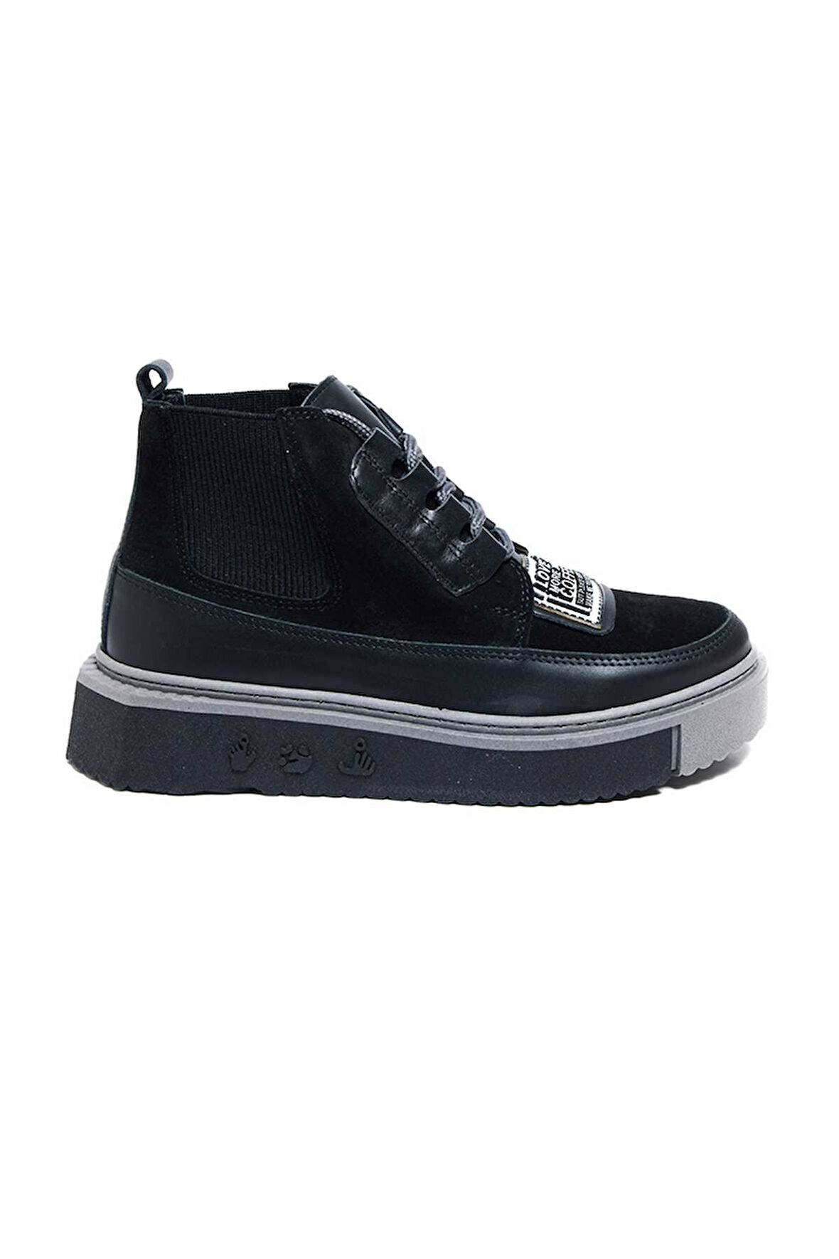 Bestello Bağcıklı Termoplastik Düz Bot 101-BUM-06-24K Kadın Bot