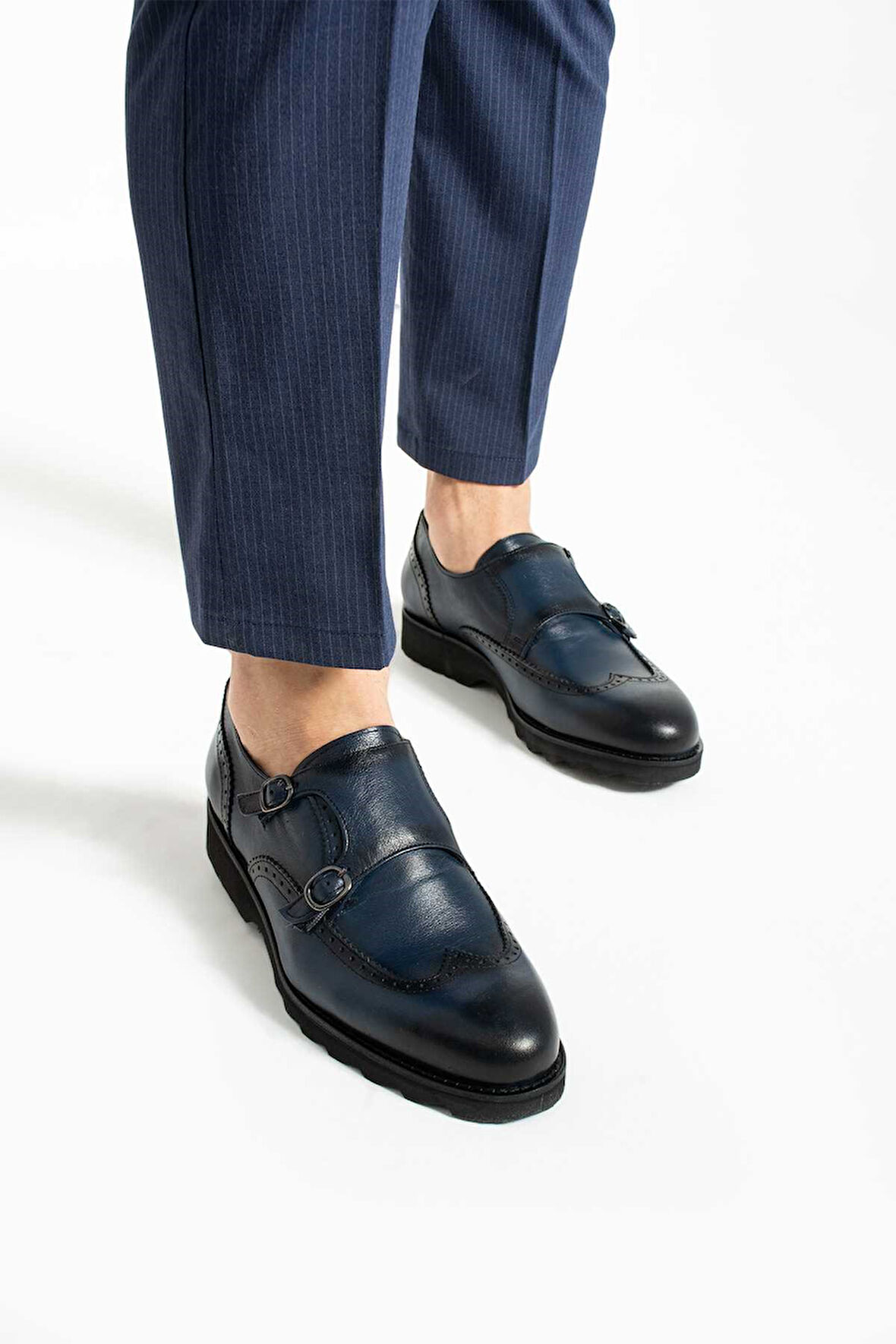 Bestello Bağcıksız Kemer Detaylı Eva Taban Casual 331-589 Erkek Ayakkabı