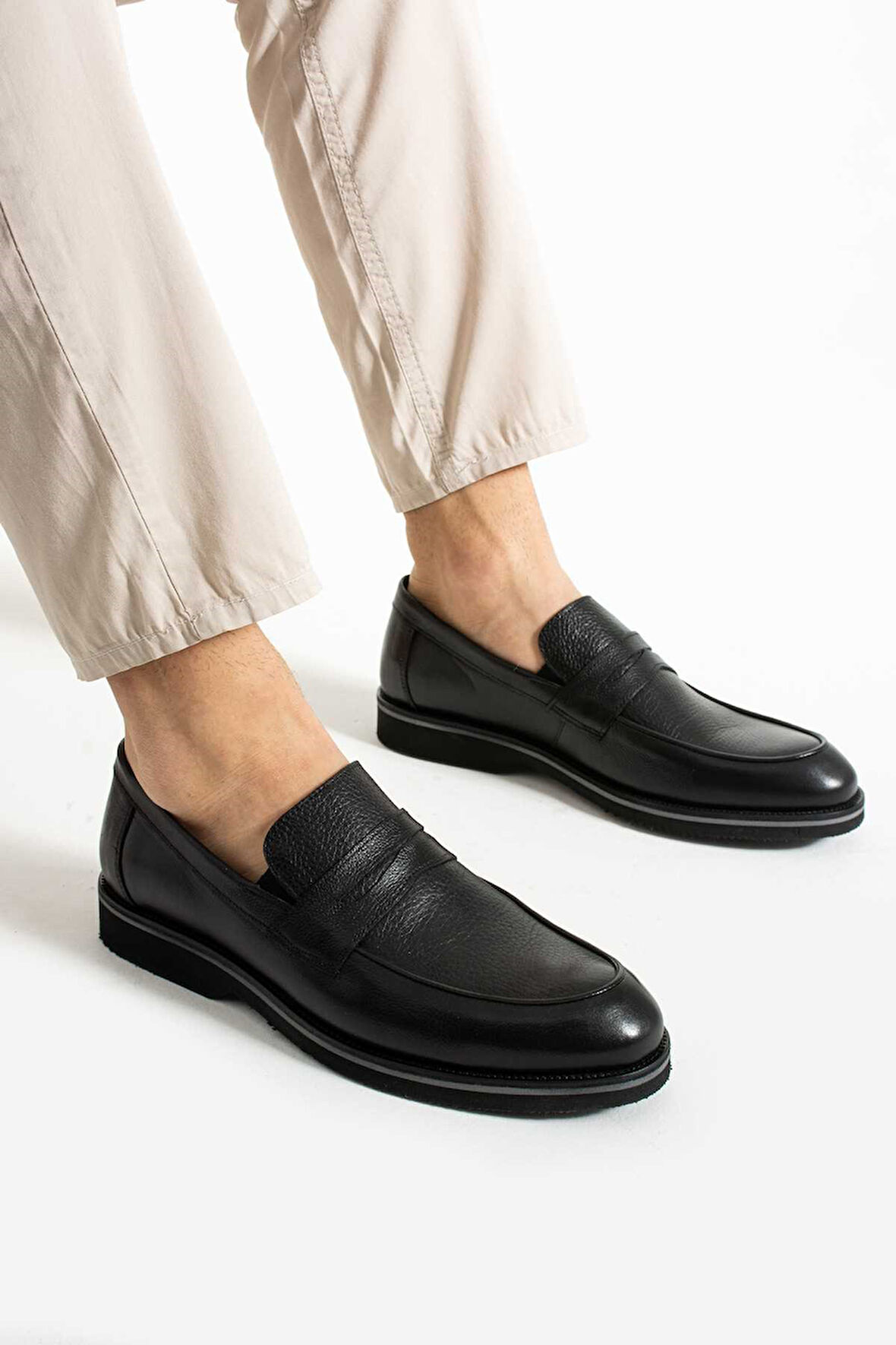 Bestello Bağcıksız Eva Taban Loafer 331-46610 Erkek Ayakkabı