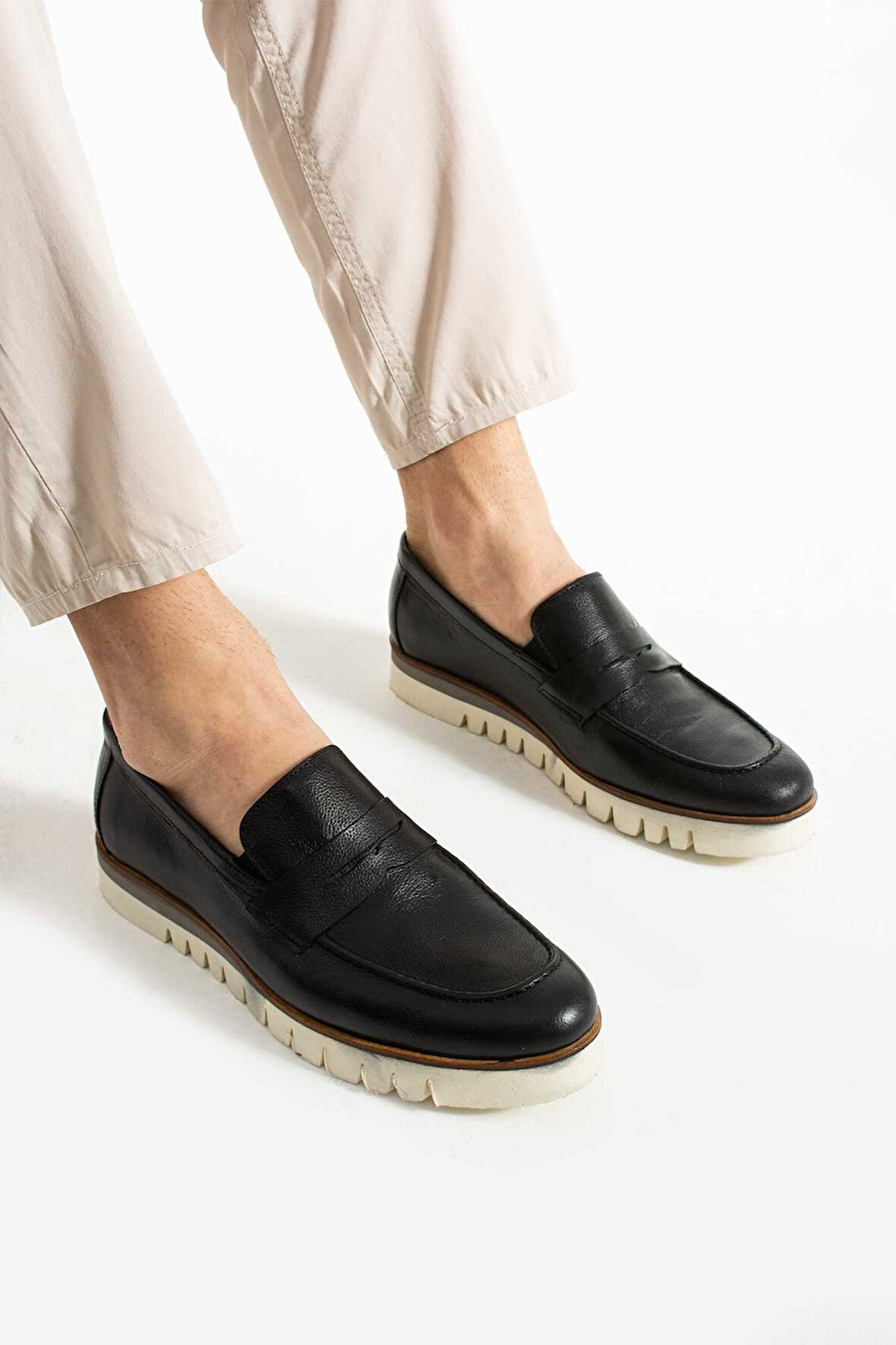 Bestello Bağcıksız Eva Taban Loafer 331-402 Erkek Ayakkabı