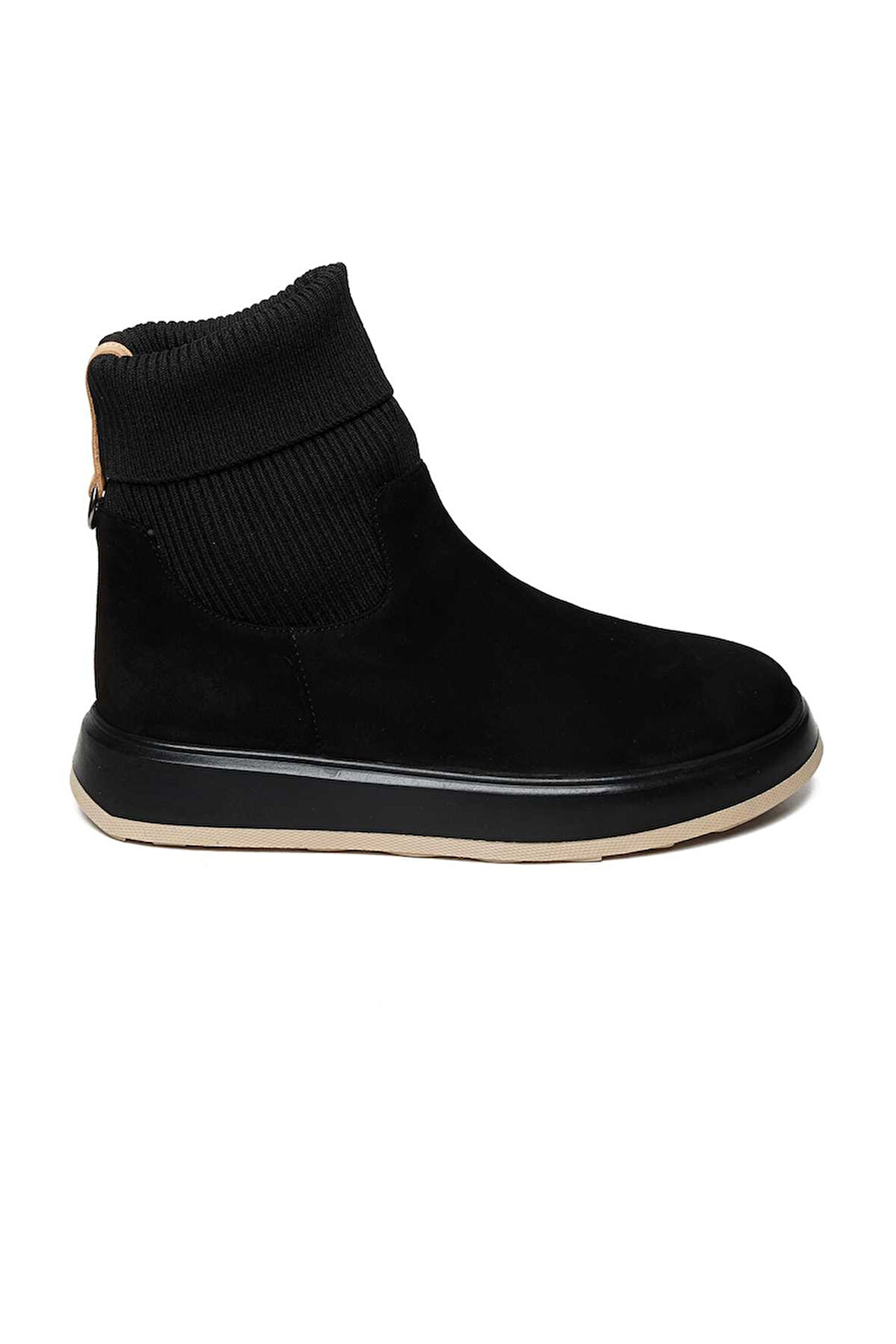 Bestello Bağcıksız Streç Lastikli Termo Taban Düz Bot 332-23136 Kadın Bot