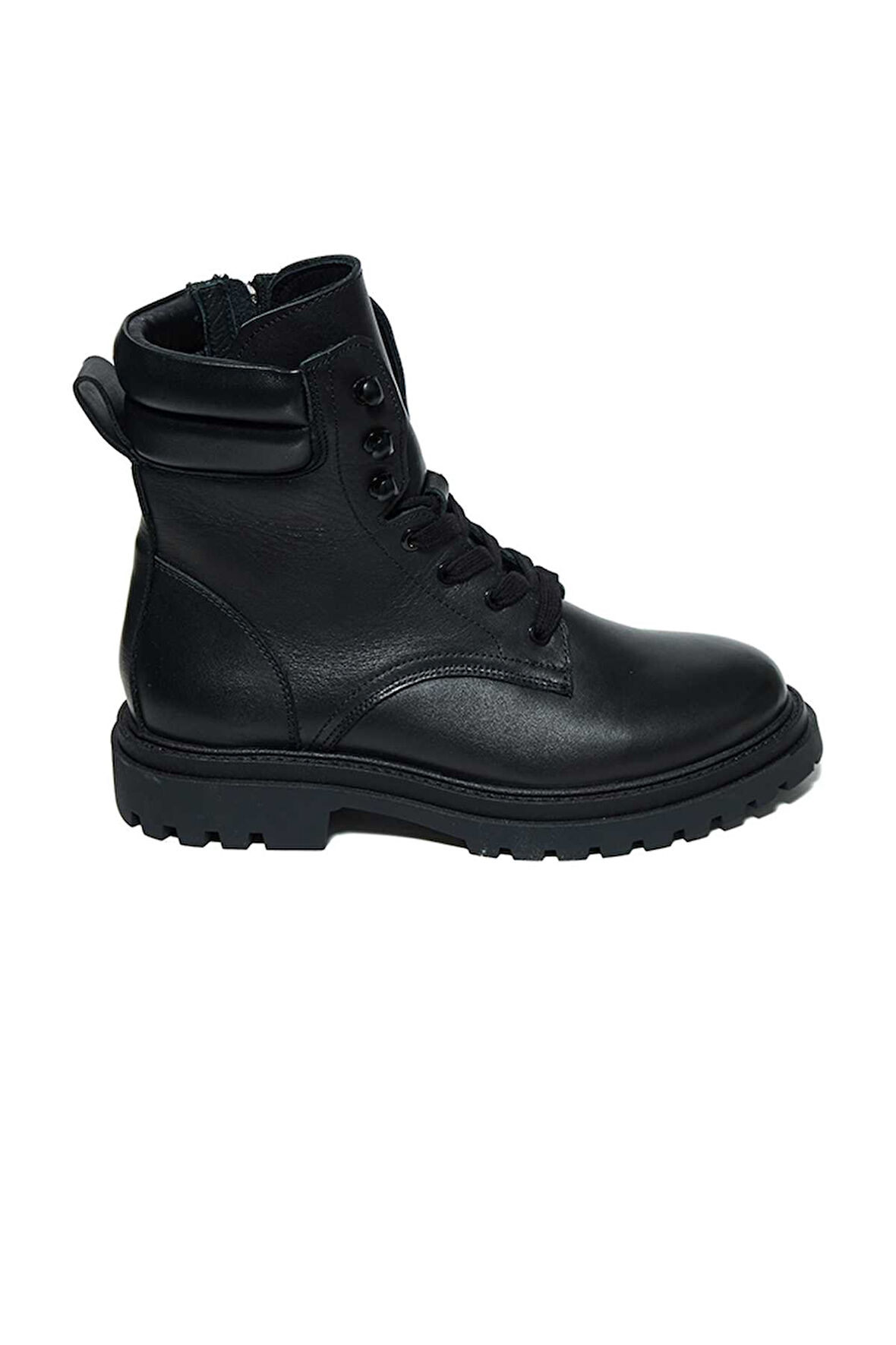 Bestello Bağcıklı Termo Taban Düz Bot 332-4090 Kadın Bot