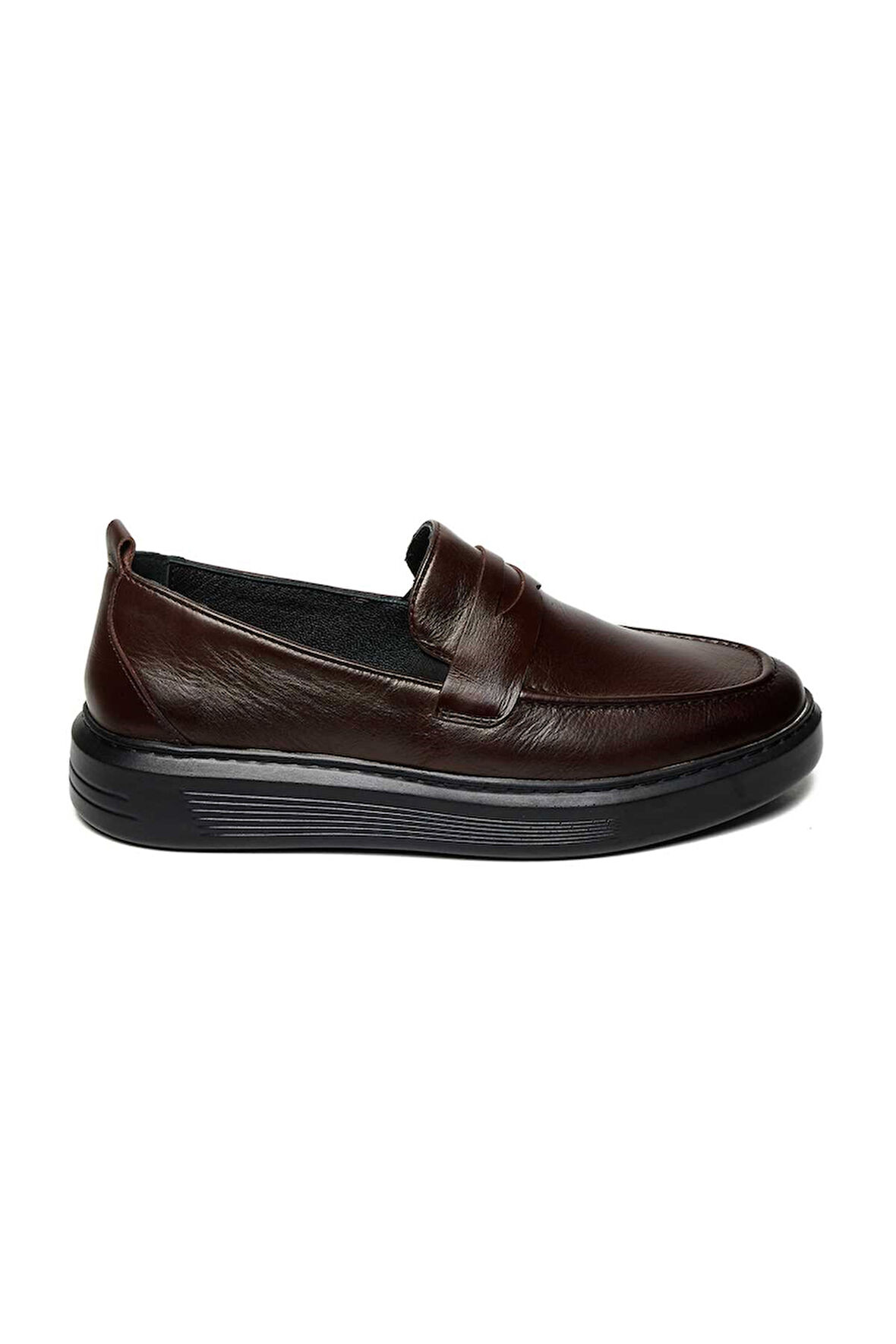 Bestello Bağcıksız Poli Taban Casual 020-4242-25K Erkek Ayakkabı