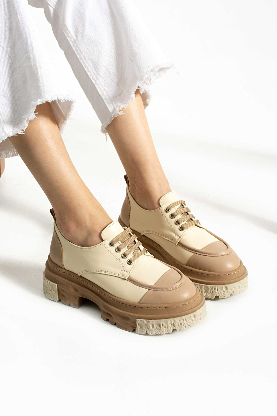 Bestello Bağcıklı Termo Taban Casual 331-7283-04 Kadın Ayakkabı