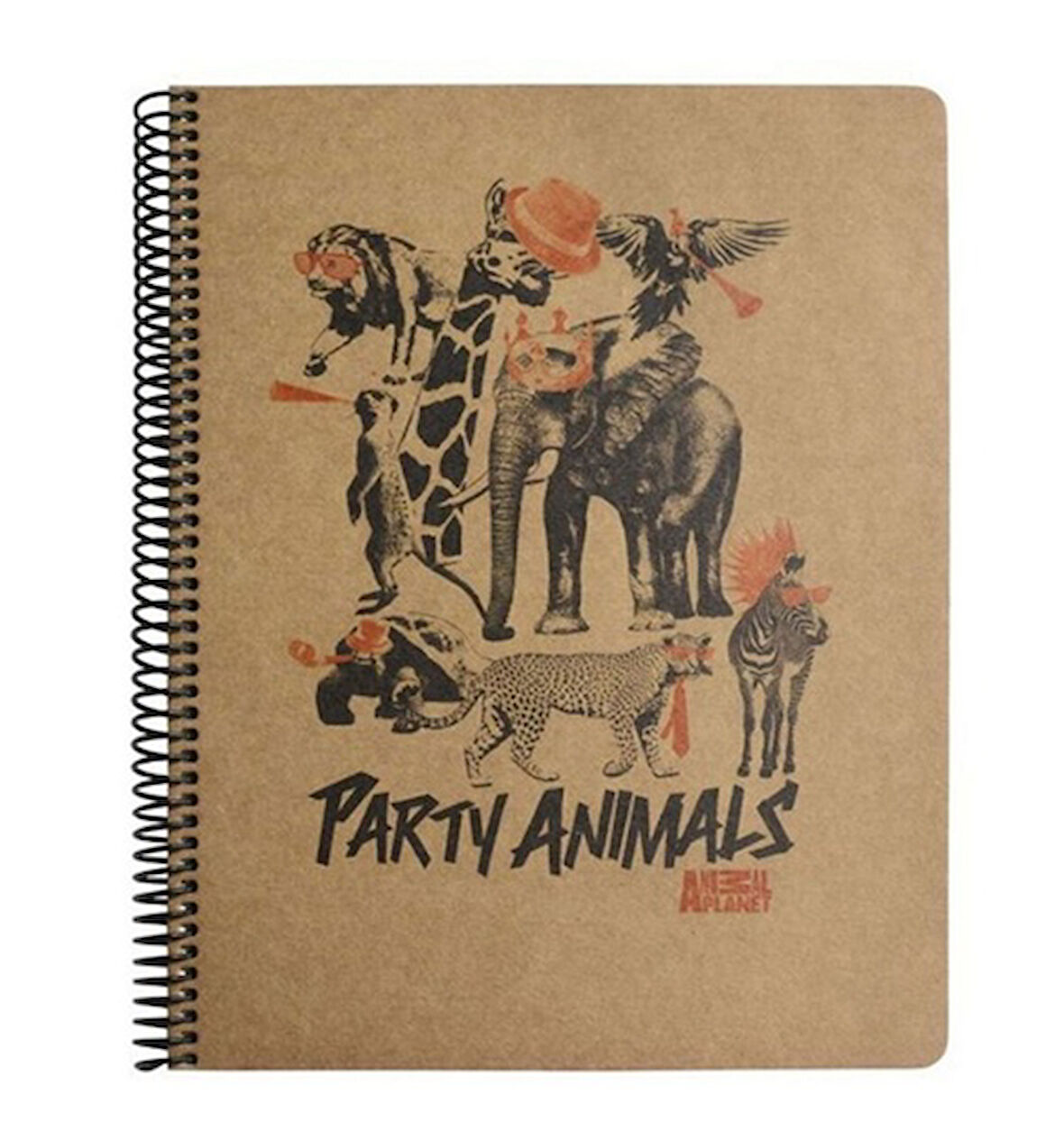 Mynote Kraft Defter Çizgili 100 Yaprak A4 Spiralli 2 adet Farklı Desen