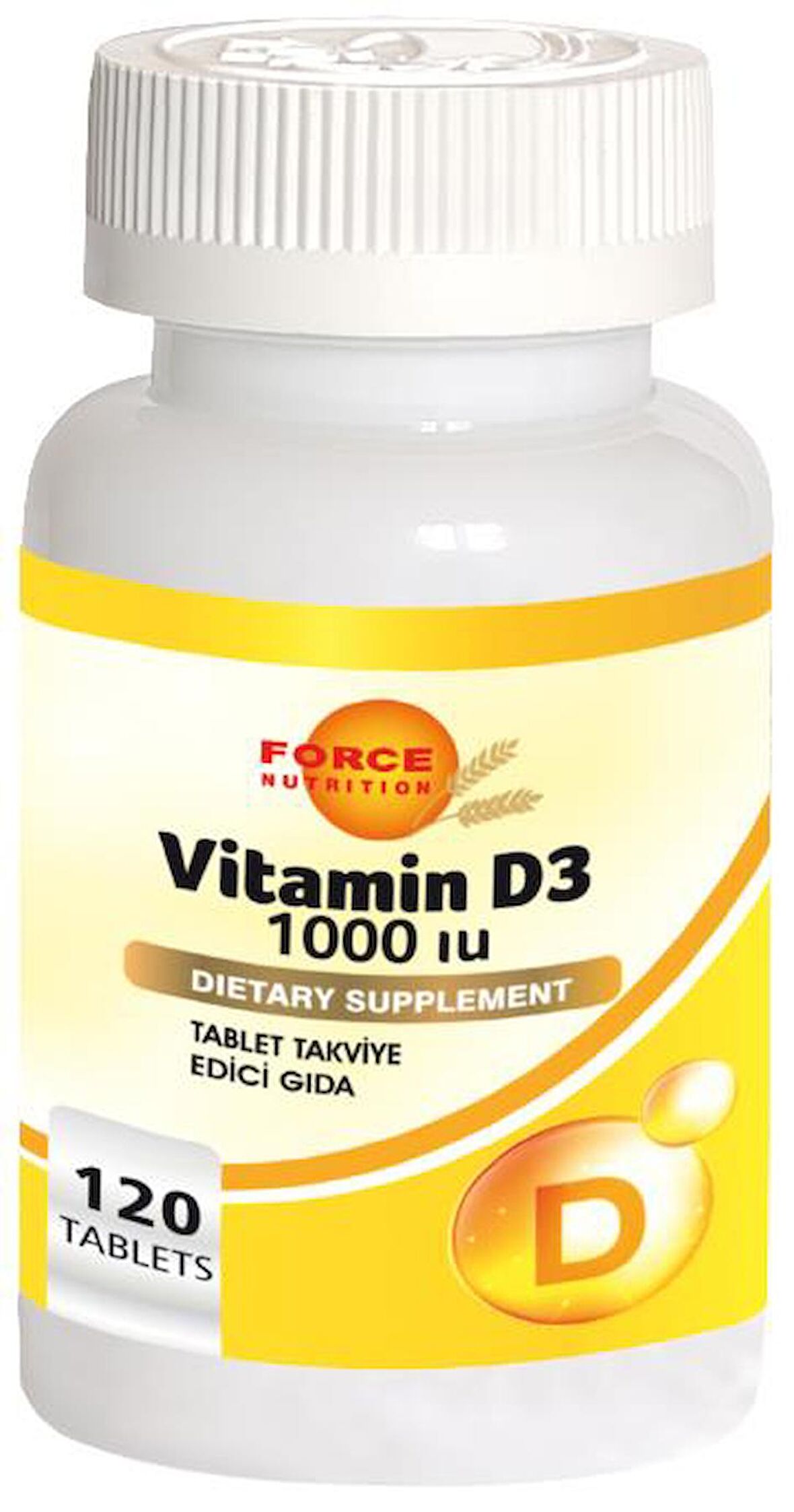 Vitamin D Vitamini 1000 IU 120 Tablet