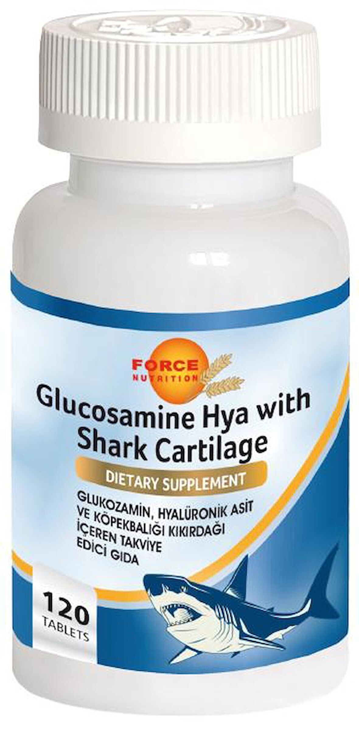 Glucosamine Shark Cartilage 120 Tablet Boswellia Serrata