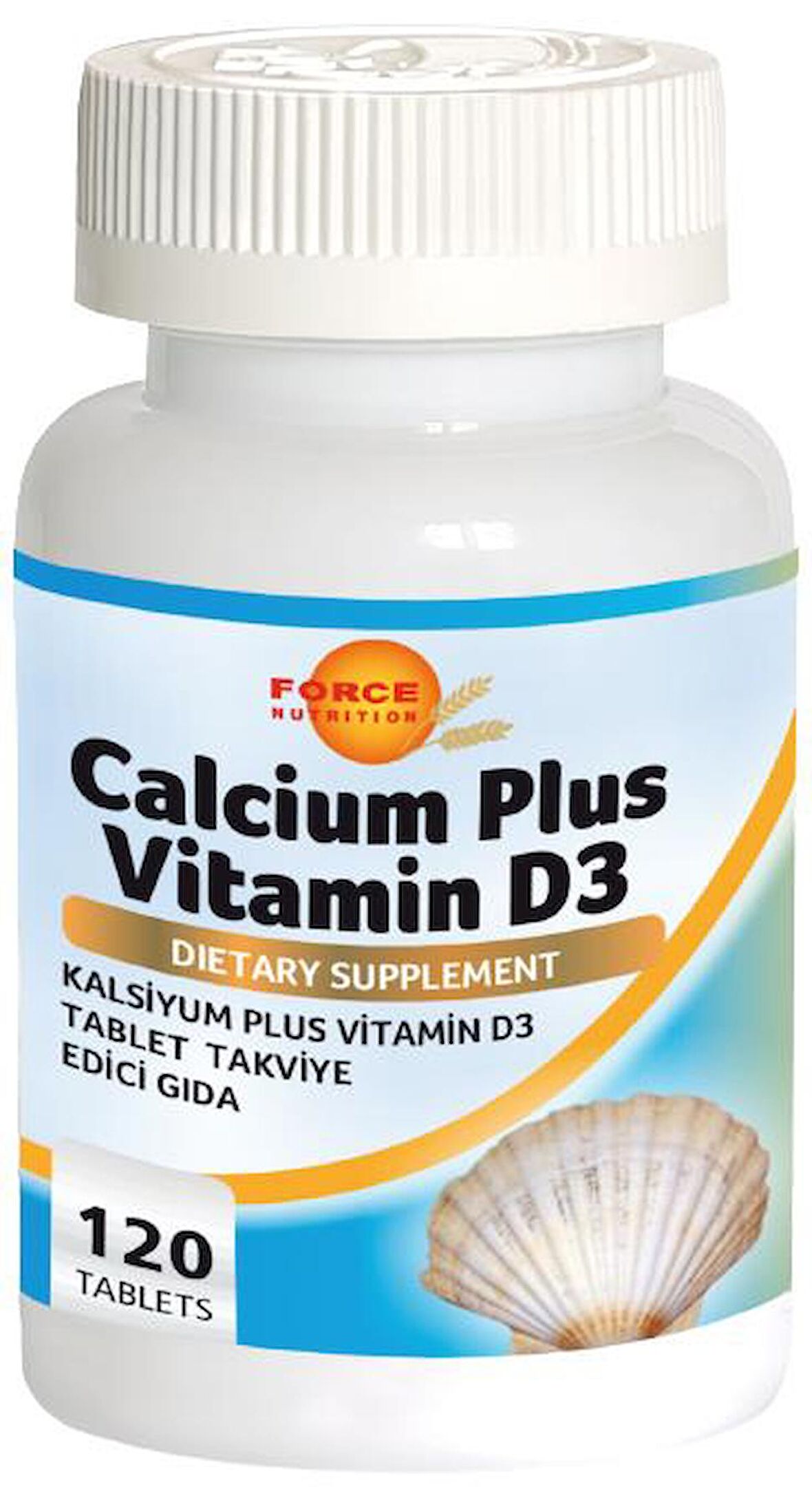 Calcium Plus 120 Tablet Vitamin D3 Vitamini Kalsiyum