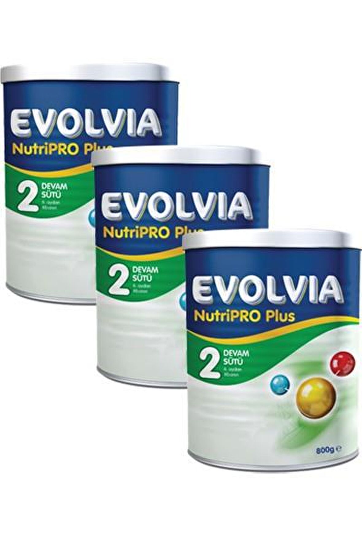 Evolvia NutriPro PLUS 2 Bebek Maması 800 gr x 3 Adet