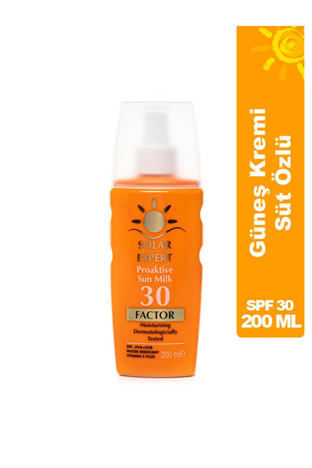 Solar Expert Proaktive Sun Milk Güneş Kremi Spf 30 Factor 200 ml