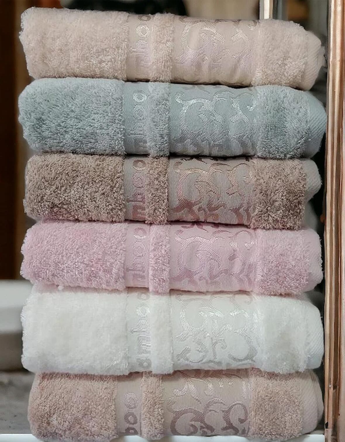 Diamond 6lı El-Yüz Havlusu 50x90 cm