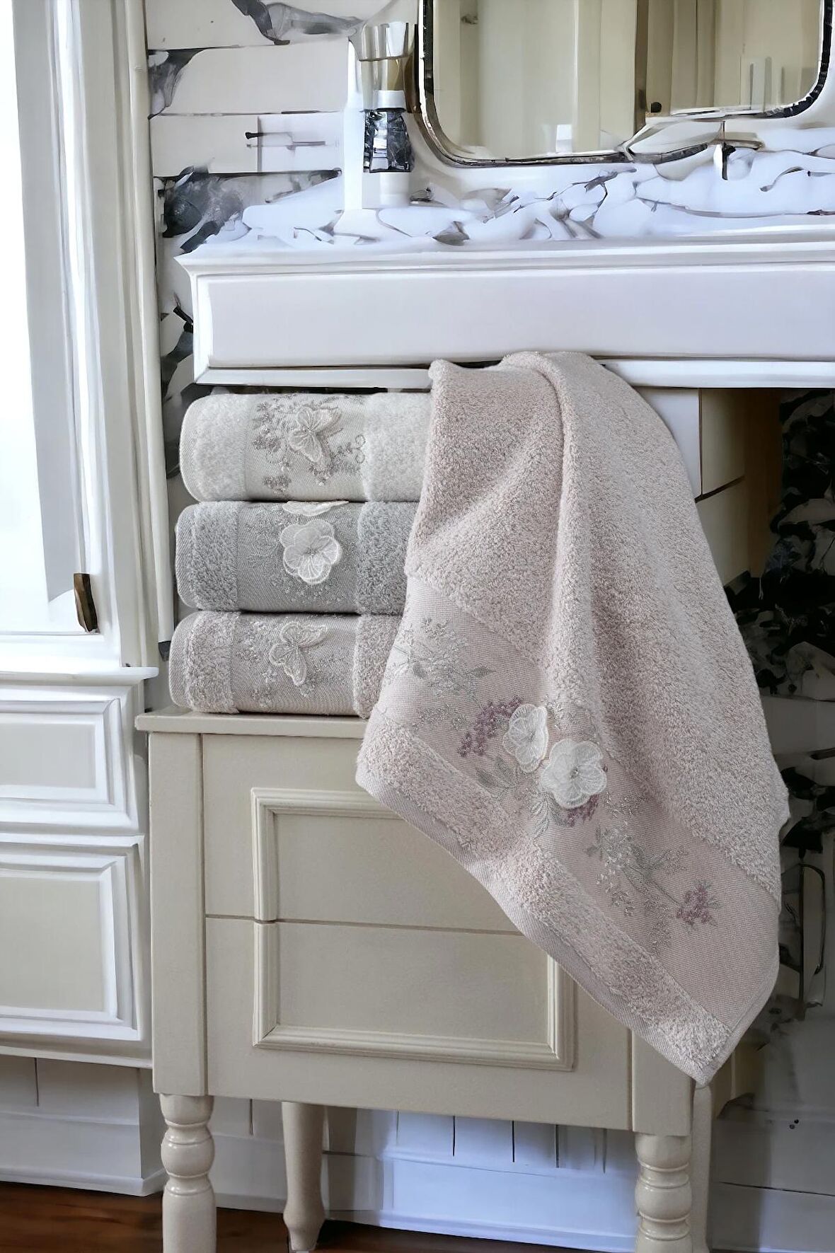 Cristina 4lü El-Yüz Havlusu 50x90 cm