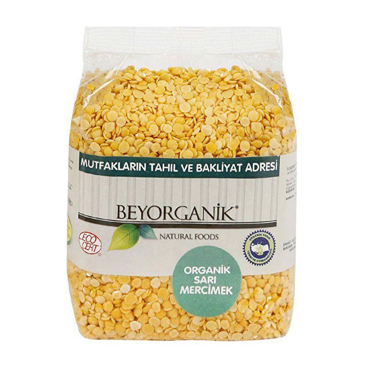 Organik Sarı Mercimek (500 gr) - Beyorganik