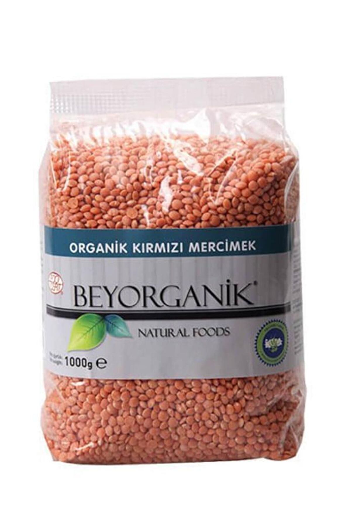 BeyOrganik Kırmızı Mercimek 1 Kg