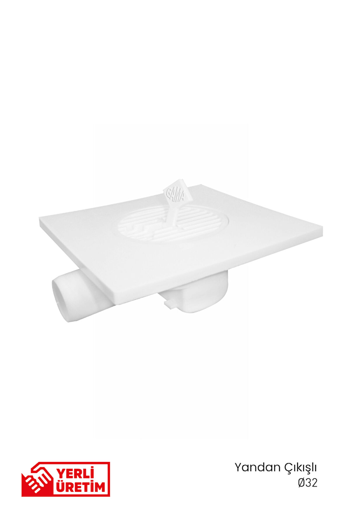Yer Süzgeci Yandan ÇıkışI Q32 15x15