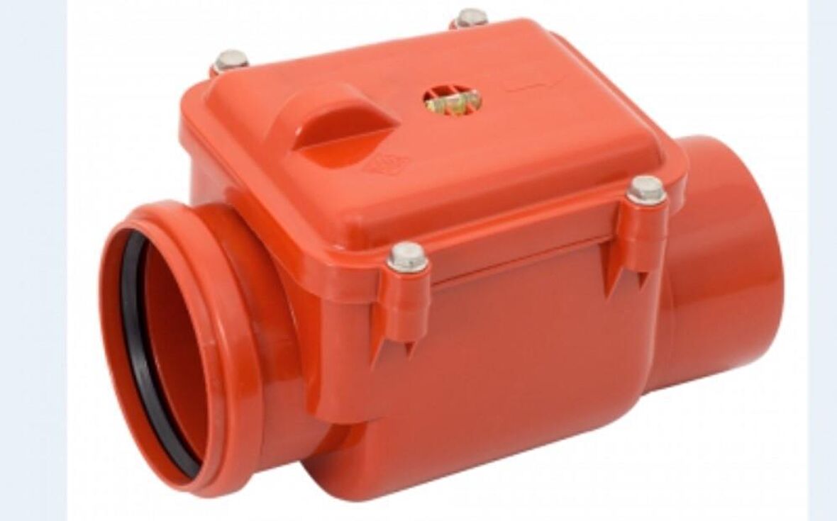 Gama PVC Pissu Atıksu Çekvalfi 110 mm Kilitsiz