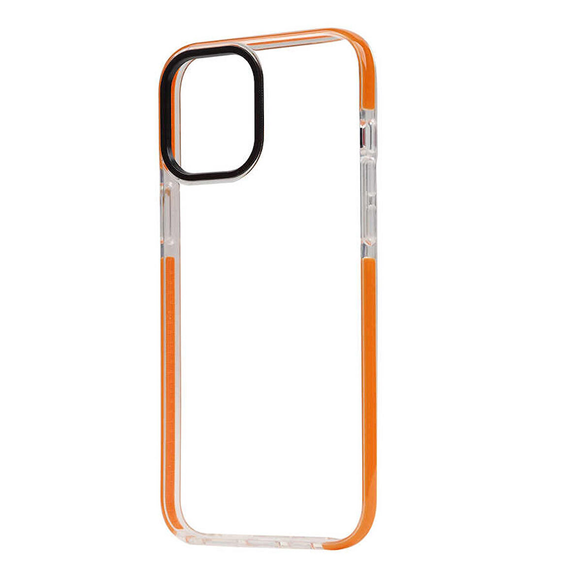 iPhone 12 Pro Max Uyumlu Zore Punto Kapak-Turuncu