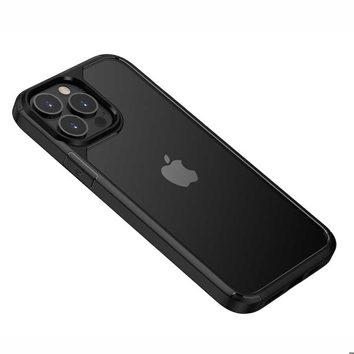 iPhone 13 Pro Uyumlu Zore Roll Kapak-Siyah
