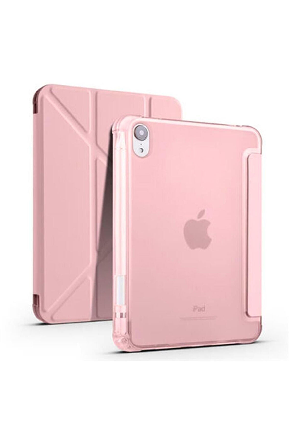 Apple Ipad Mini 2021 6.nesil Kalemlikli Uyku Modu Özellikli Premium Standlı Koruyucu Kılıf