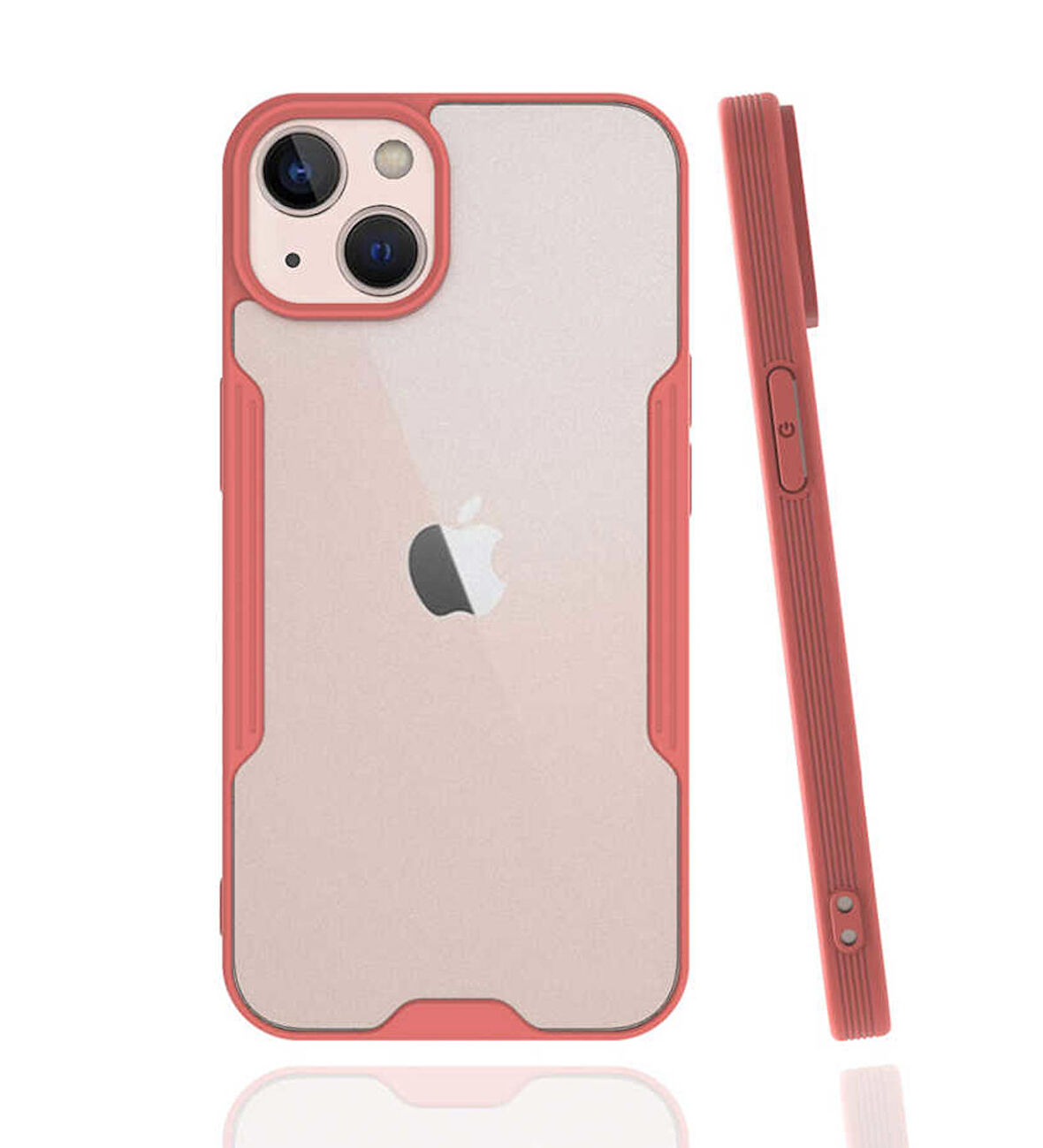 iPhone 13 Mini Uyumlu Zore Parfe Kapak-Pembe