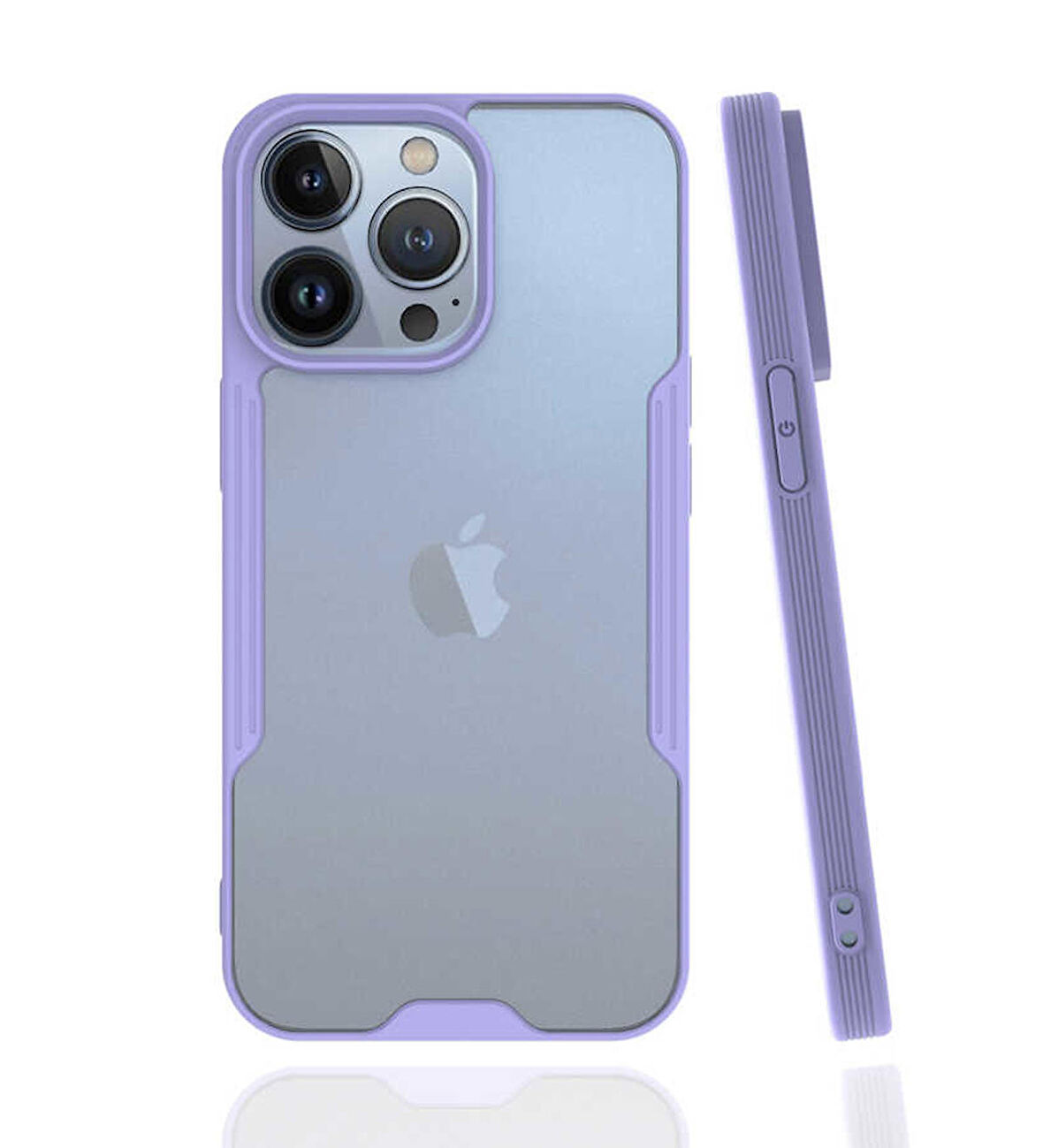 iPhone 13 Pro Uyumlu Zore Parfe Kapak-Mor