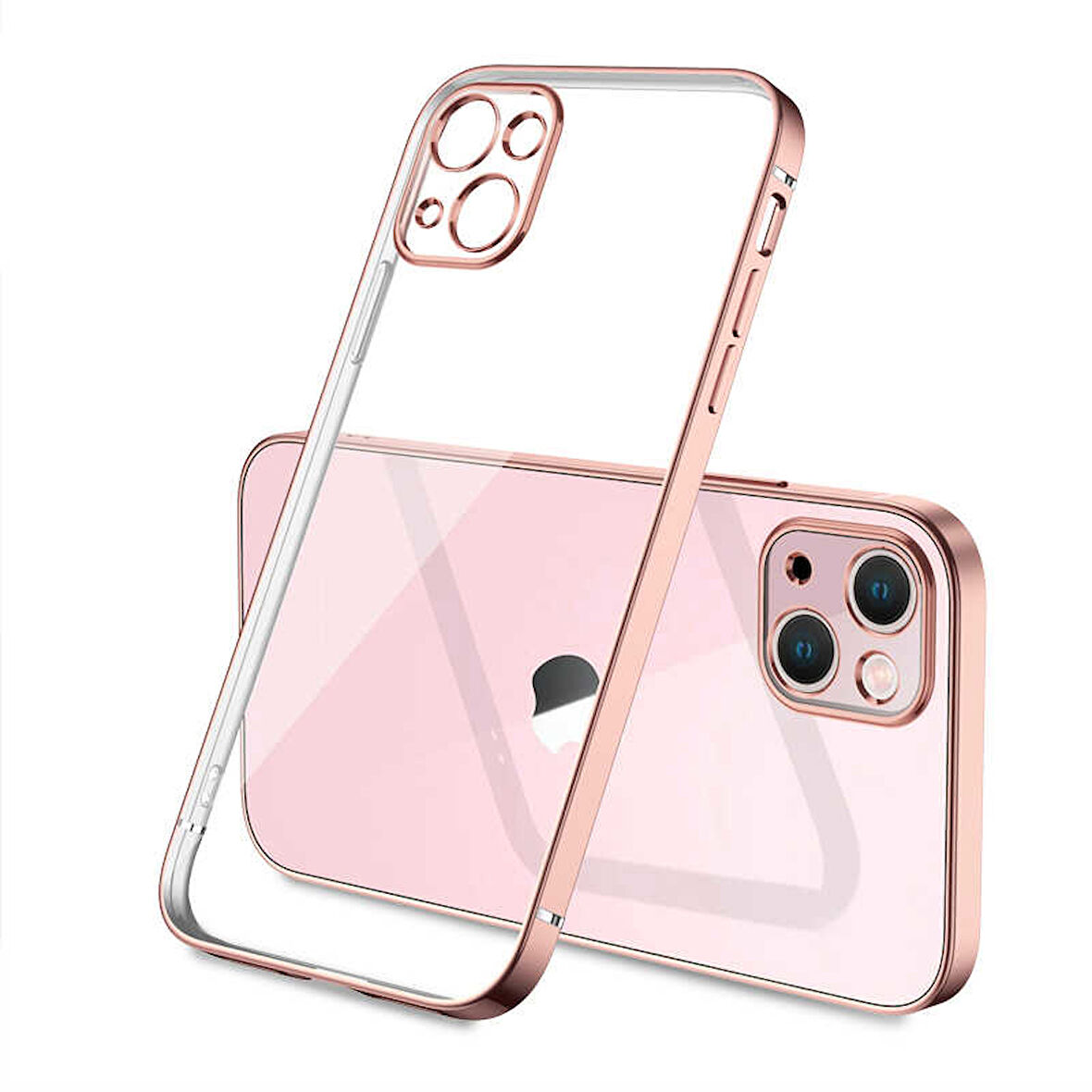 iPhone 13 Uyumlu Zore Gbox Kılıf-Gold