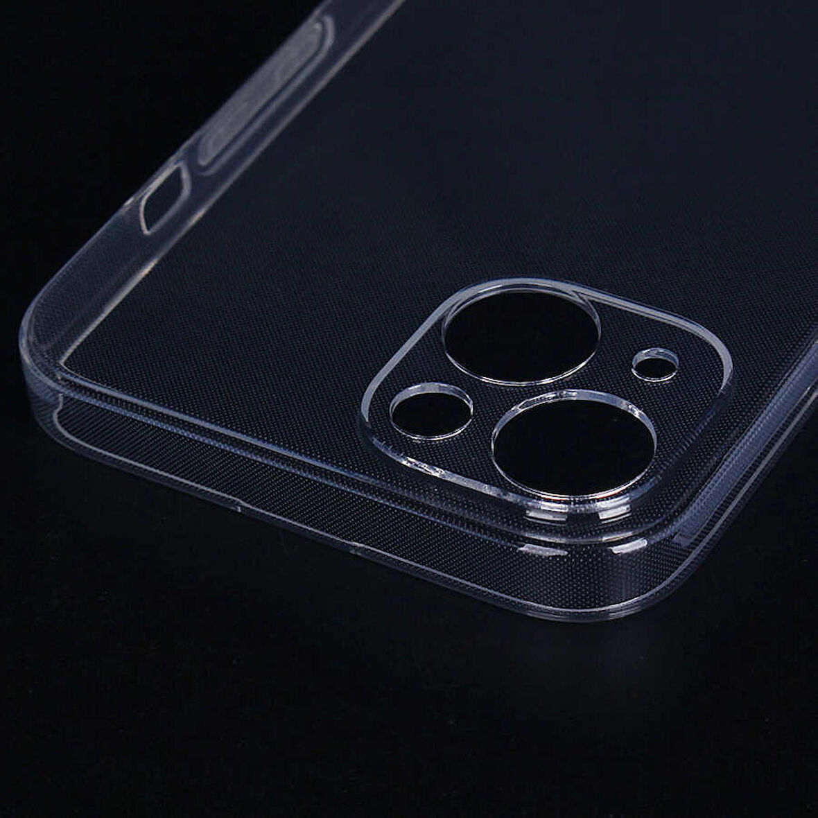 iPhone 13 Mini Uyumlu Zore İmax Silikon-Renksiz